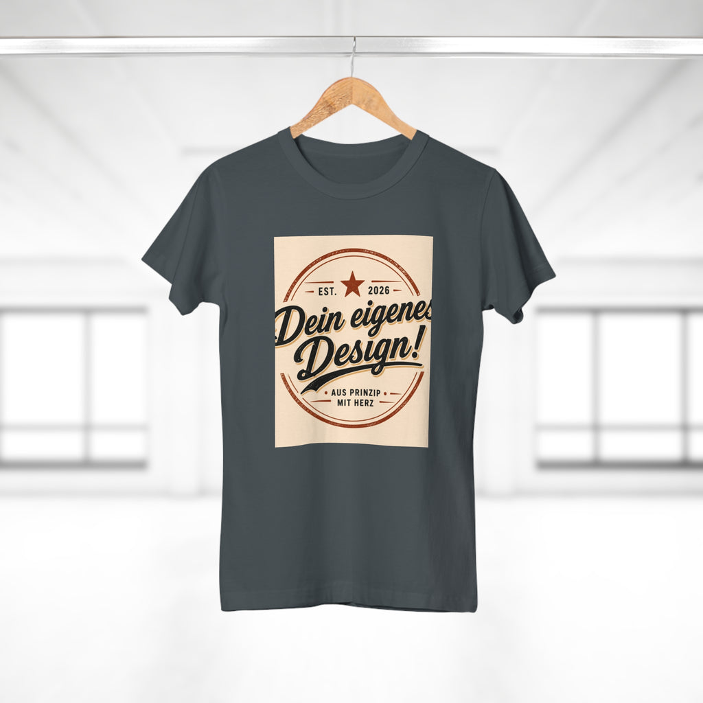 Women’s T-Shirt “Dein eigenes Design!” Vintage Badge Tee