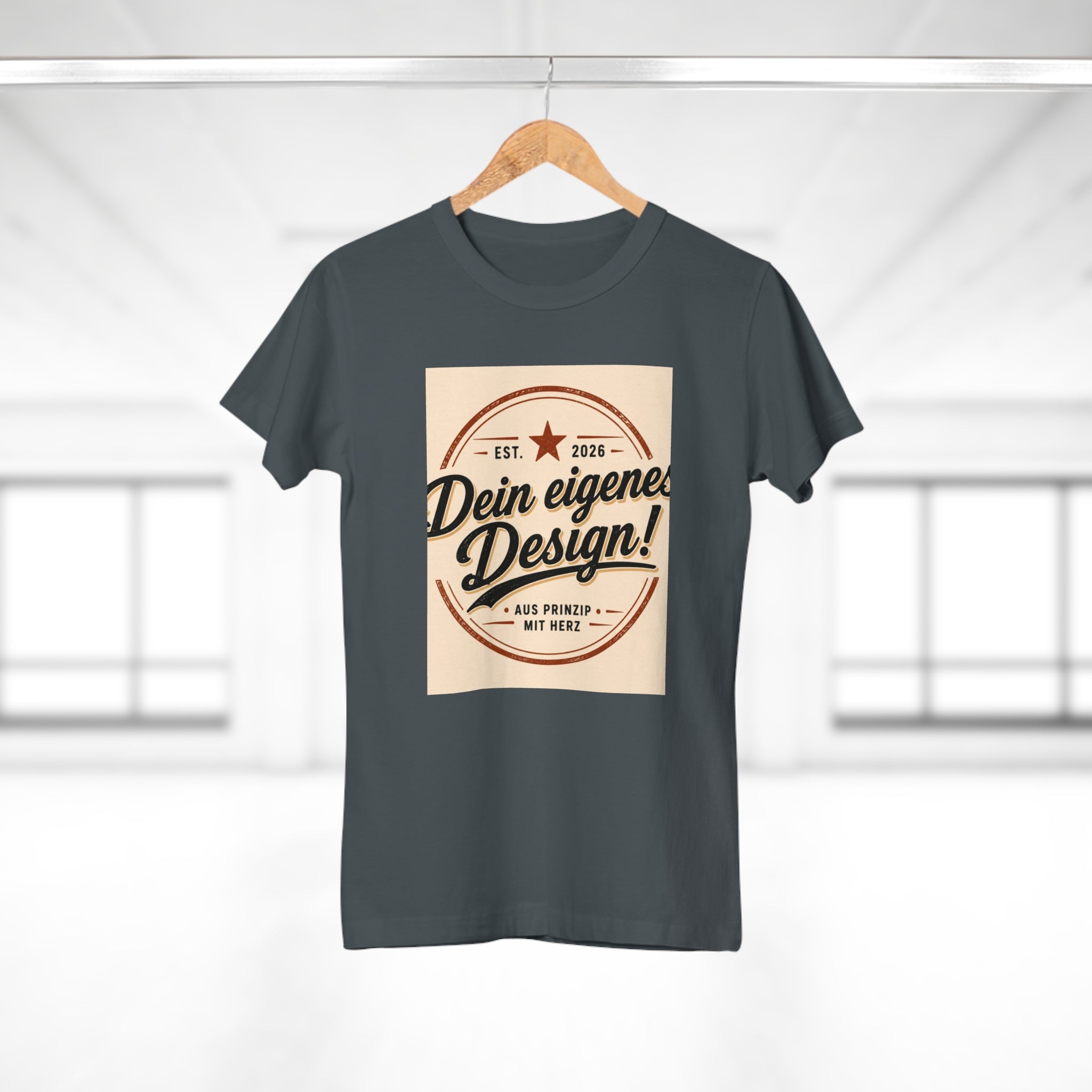 Women’s T-Shirt “Dein eigenes Design!” Vintage Badge Tee