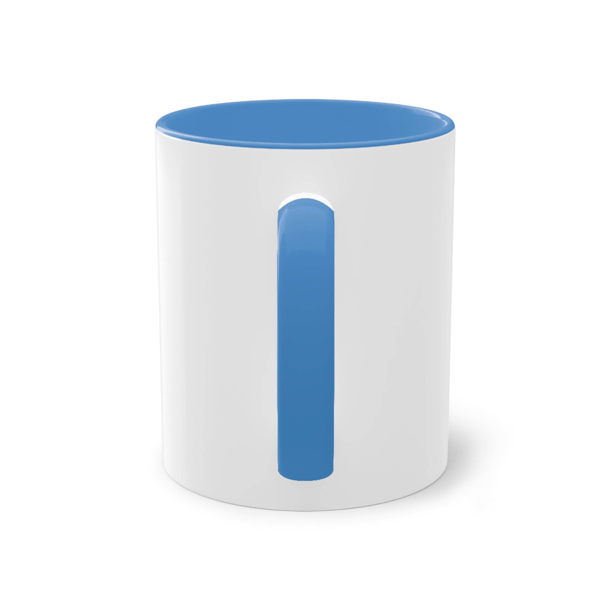 Personalized Two-Tone Coffee Mug — "Dein eigenes Design!" 11oz