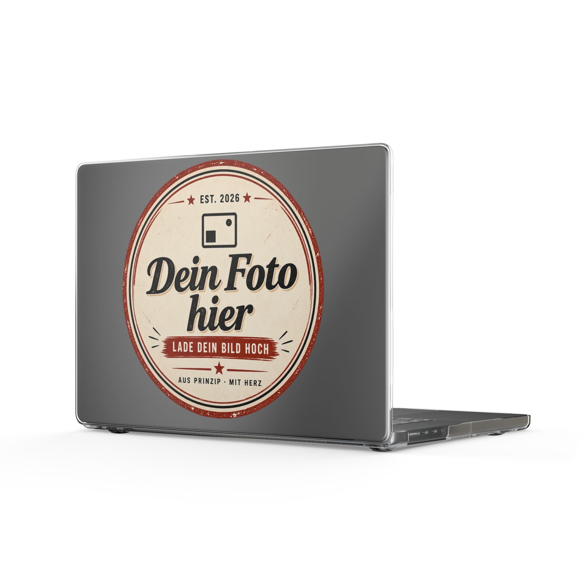 Personalized Clear MacBook Case - Print Your Own Photo