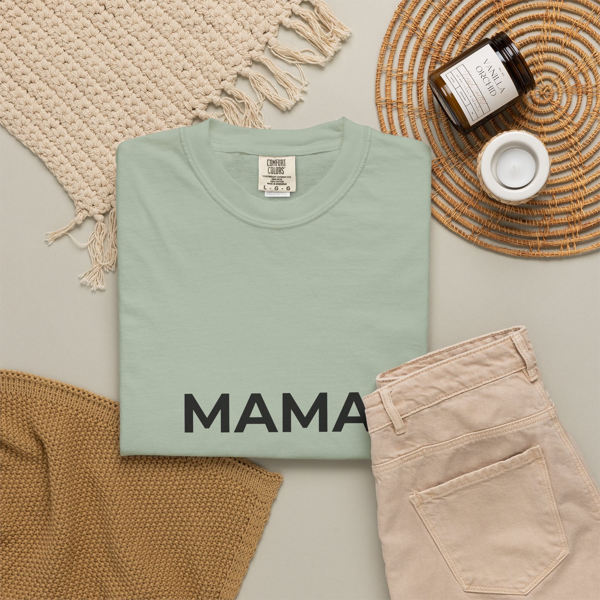 Mama T-Shirt — Minimalist 'MAMA' Graphic Tee for Moms | Mother's Day Gift