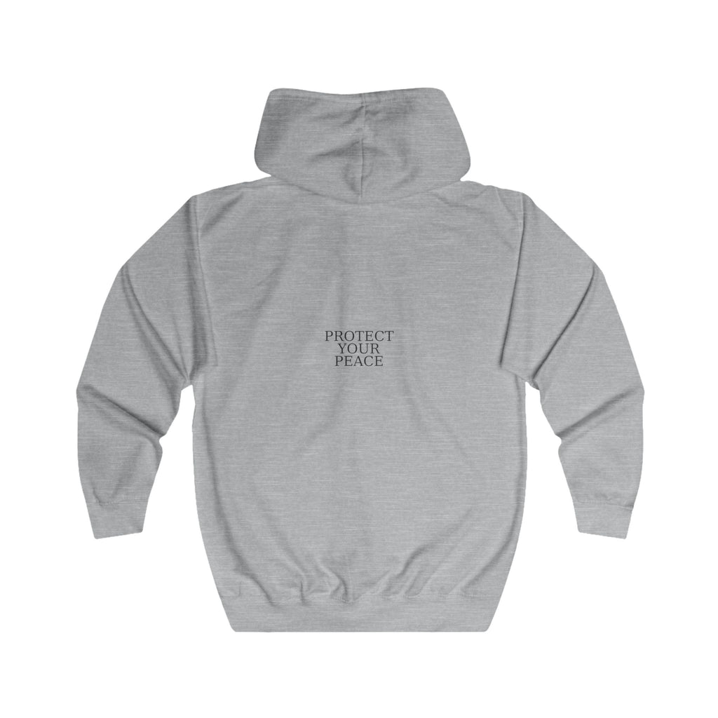 Protect Your Peace Zip Hoodie – Mit eigenem Foto | Full-Zip Hoodie