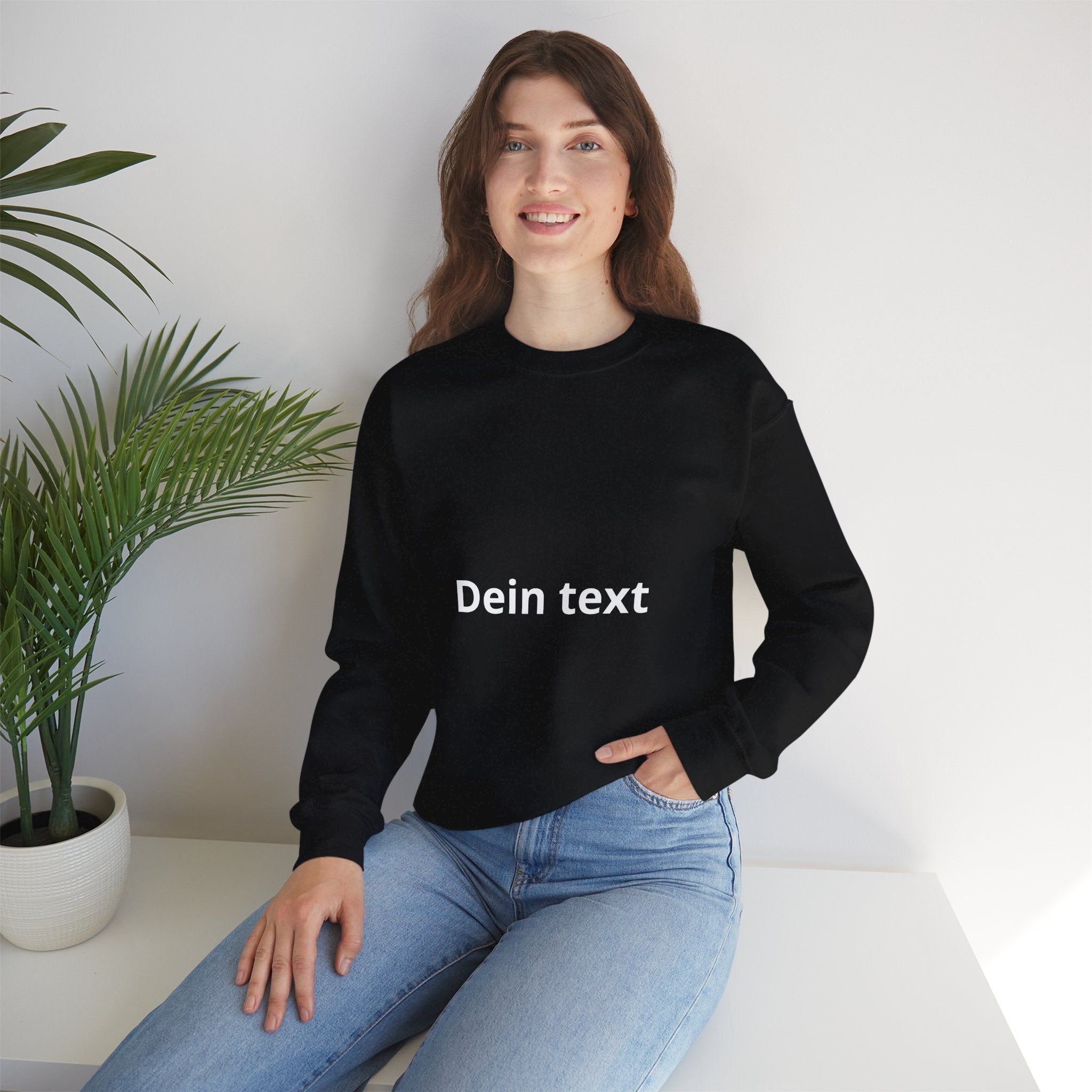 Crewneck Sweatshirt — Minimal Custom "Print it your way" Design