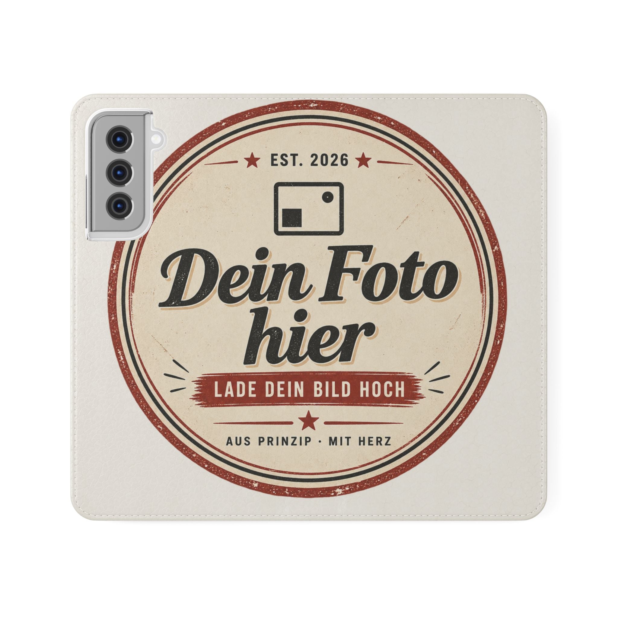 Custom Flip Phone Case with Wallet – iPhone & Samsung Own Design