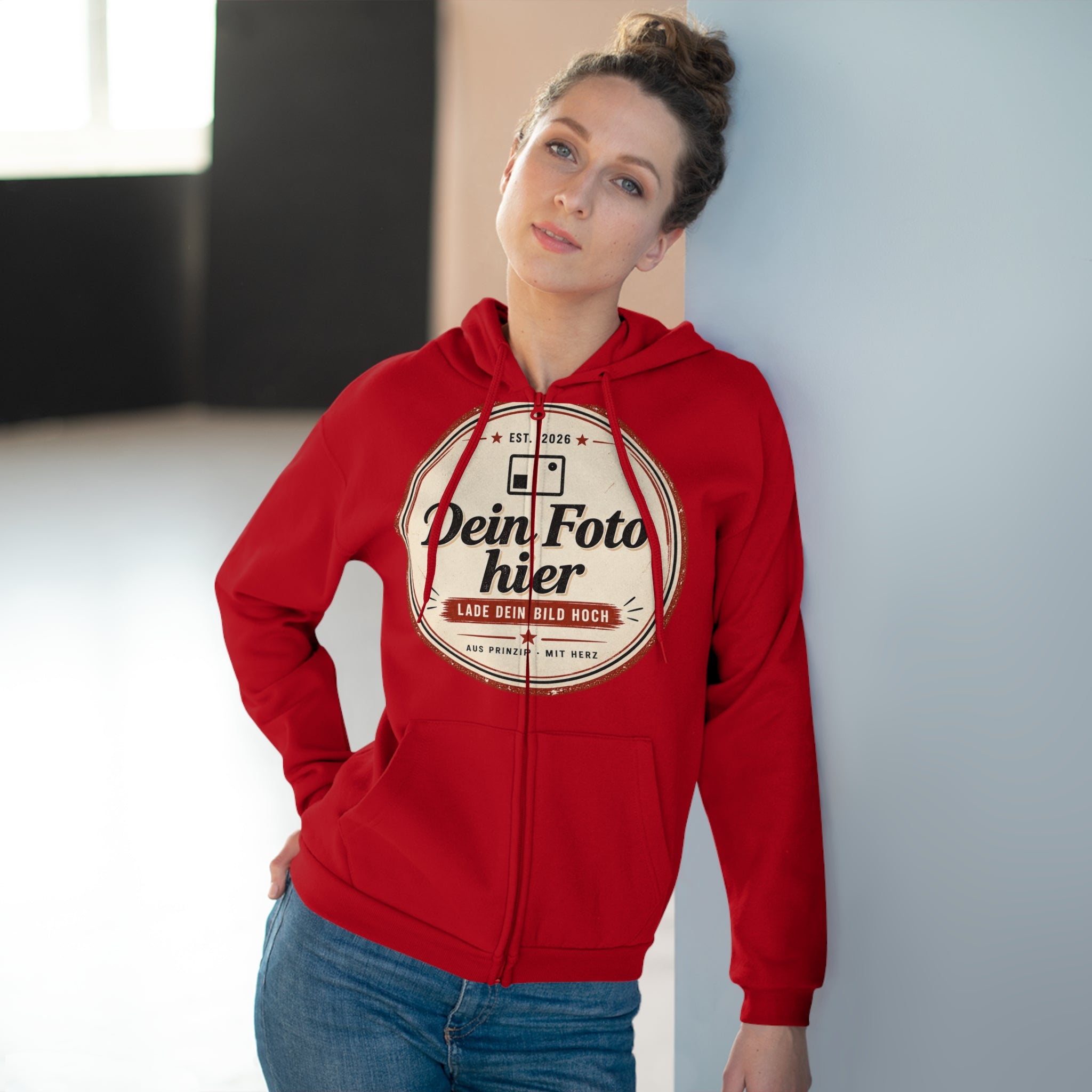 Personalized Zip Hoodie – Design with your own photo