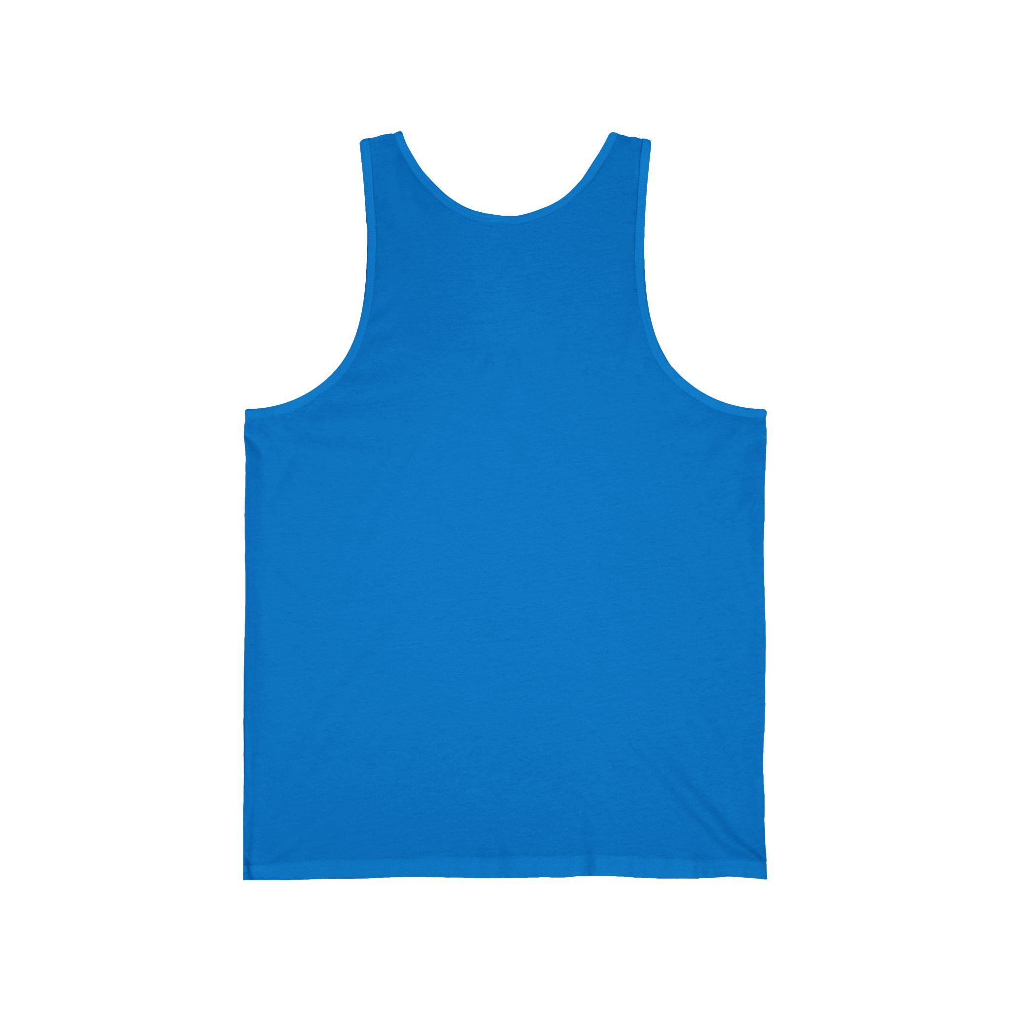 Retro Badge Tank Top — "Dein eigenes Design!" Custom German Vintage Logo Tank