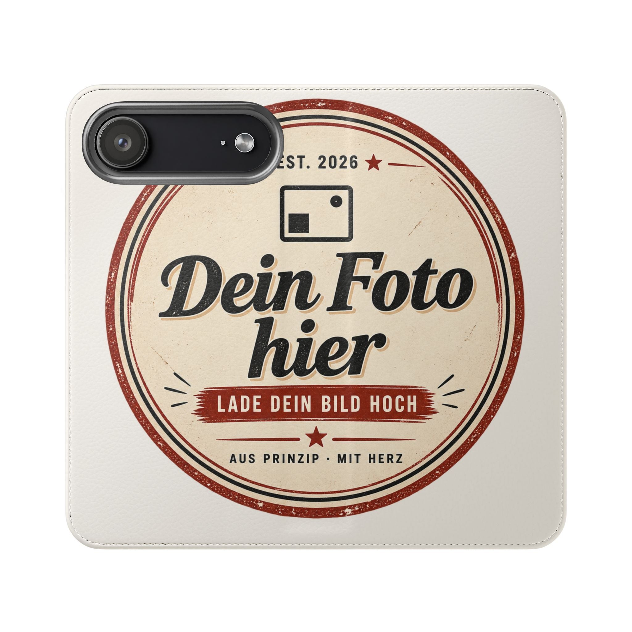 Custom Flip Phone Case with Wallet – iPhone & Samsung Own Design