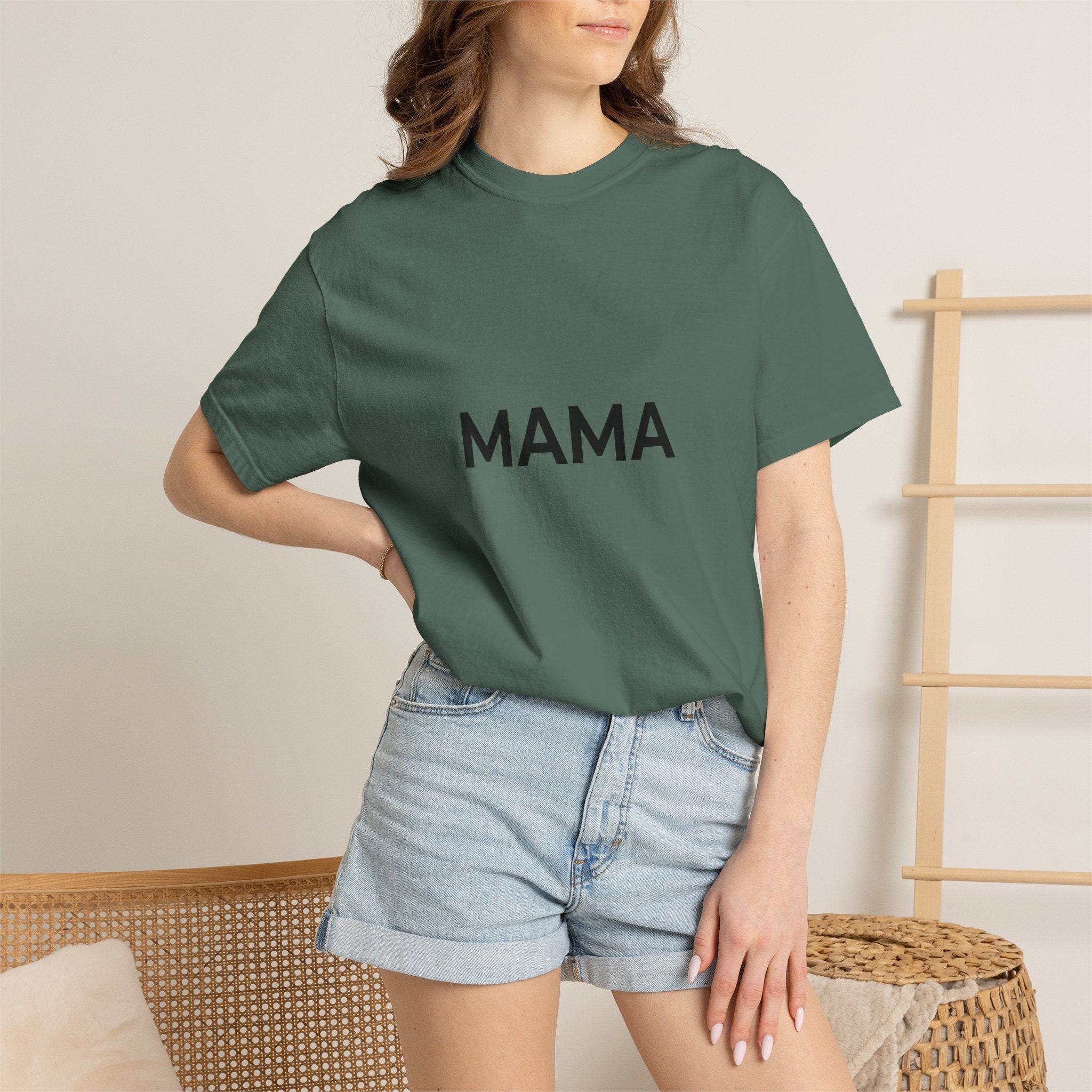 Mama T-Shirt — Minimalist 'MAMA' Graphic Tee for Moms | Mother's Day Gift
