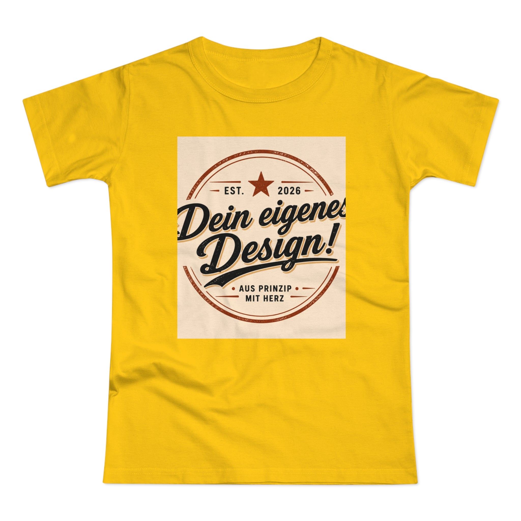 Women’s T-Shirt “Dein eigenes Design!” Vintage Badge Tee