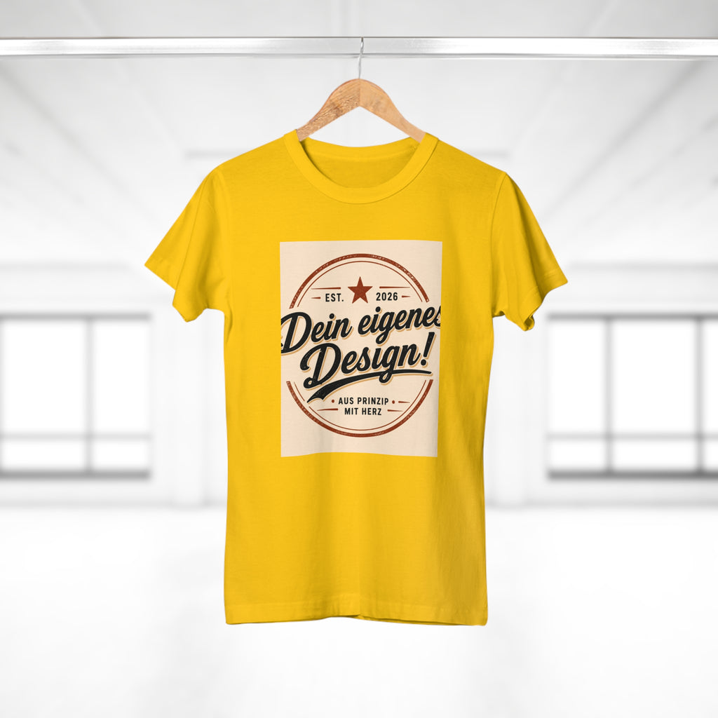 Women’s T-Shirt “Dein eigenes Design!” Vintage Badge Tee