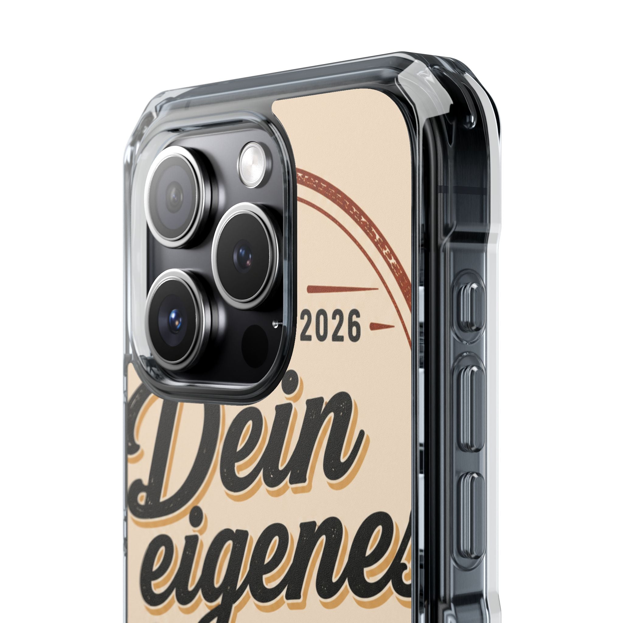 Clear Magnetic Phone Case — Custom Print “Dein eigenes Design”