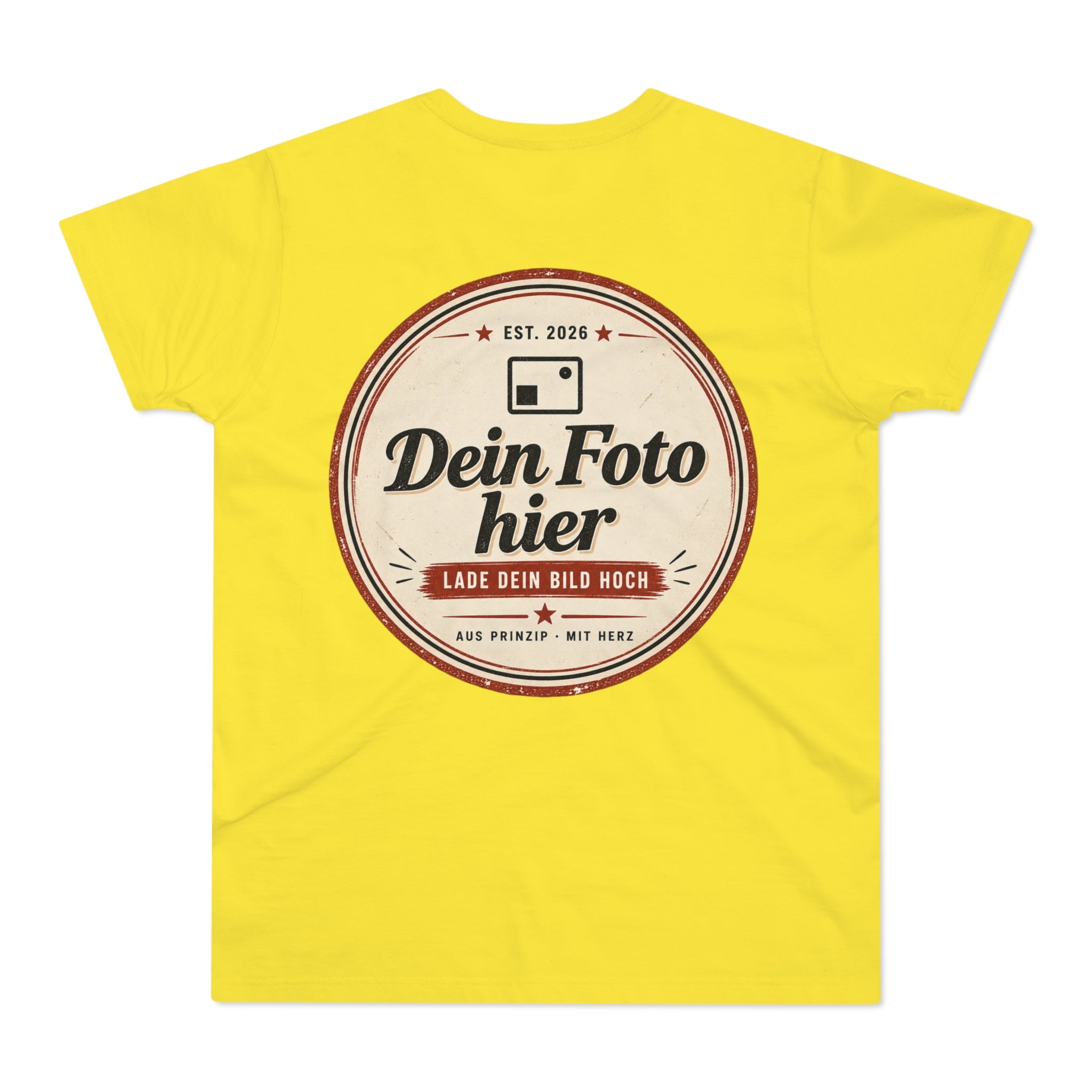 Personalized Men's T-Shirt – Design with your own photo
