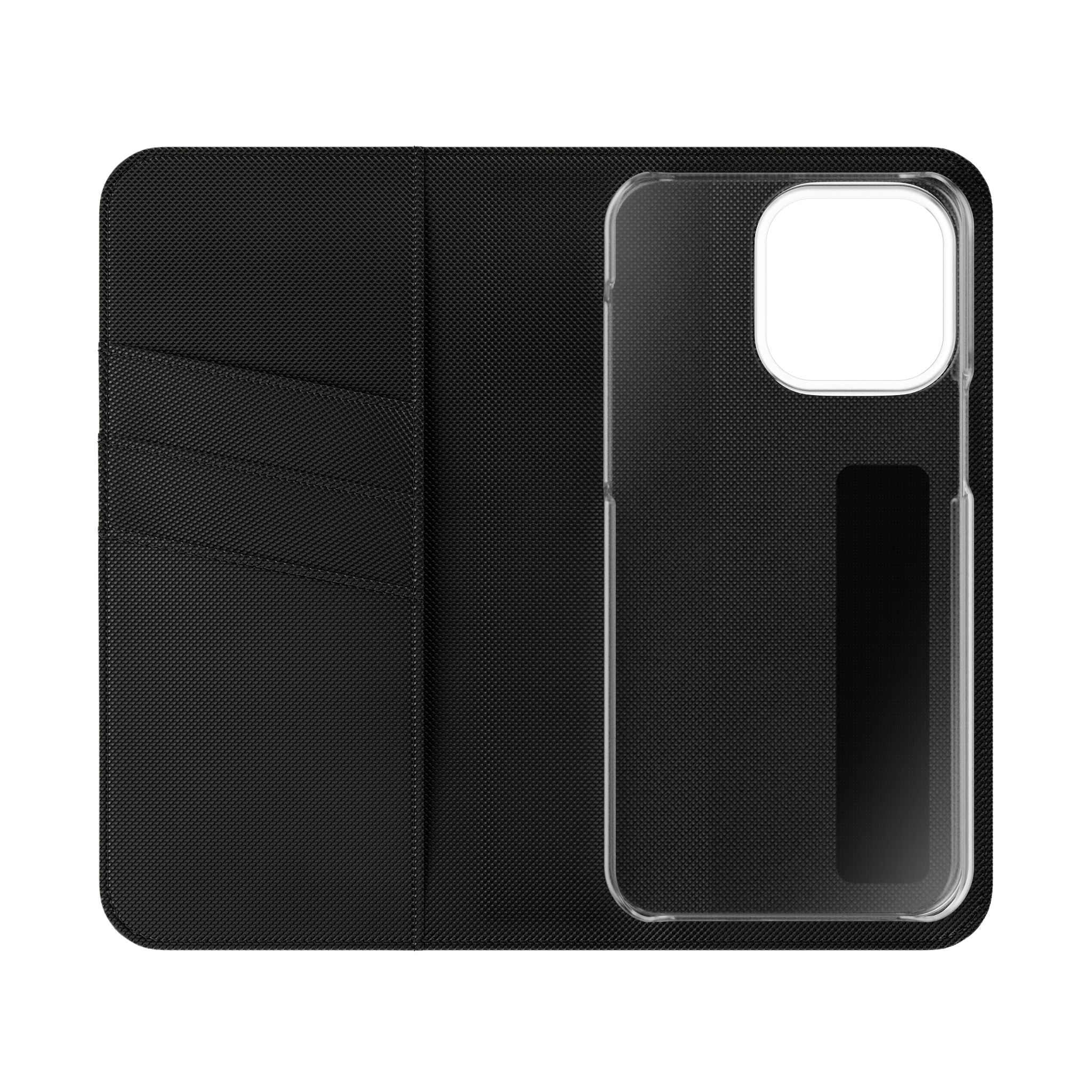 Flip Case Phone Wallet — "Dein eigenes Design!" Vintage Emblem