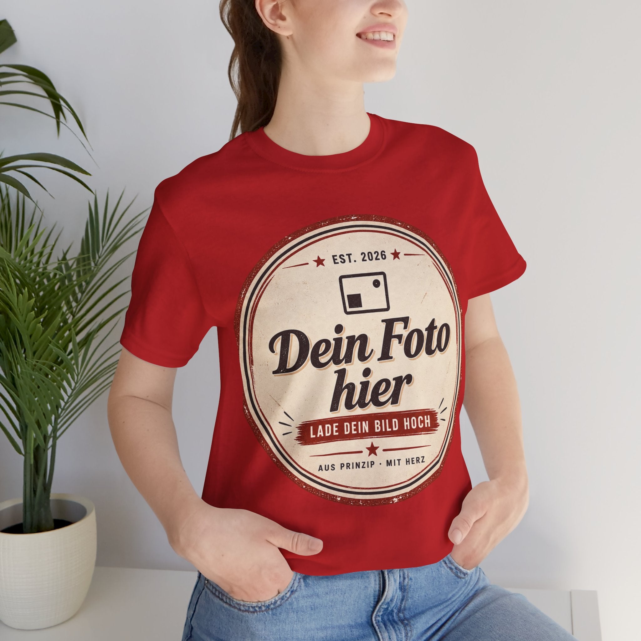 Personalized T-Shirt with Photo – Print Your Own Photo on a Shirt