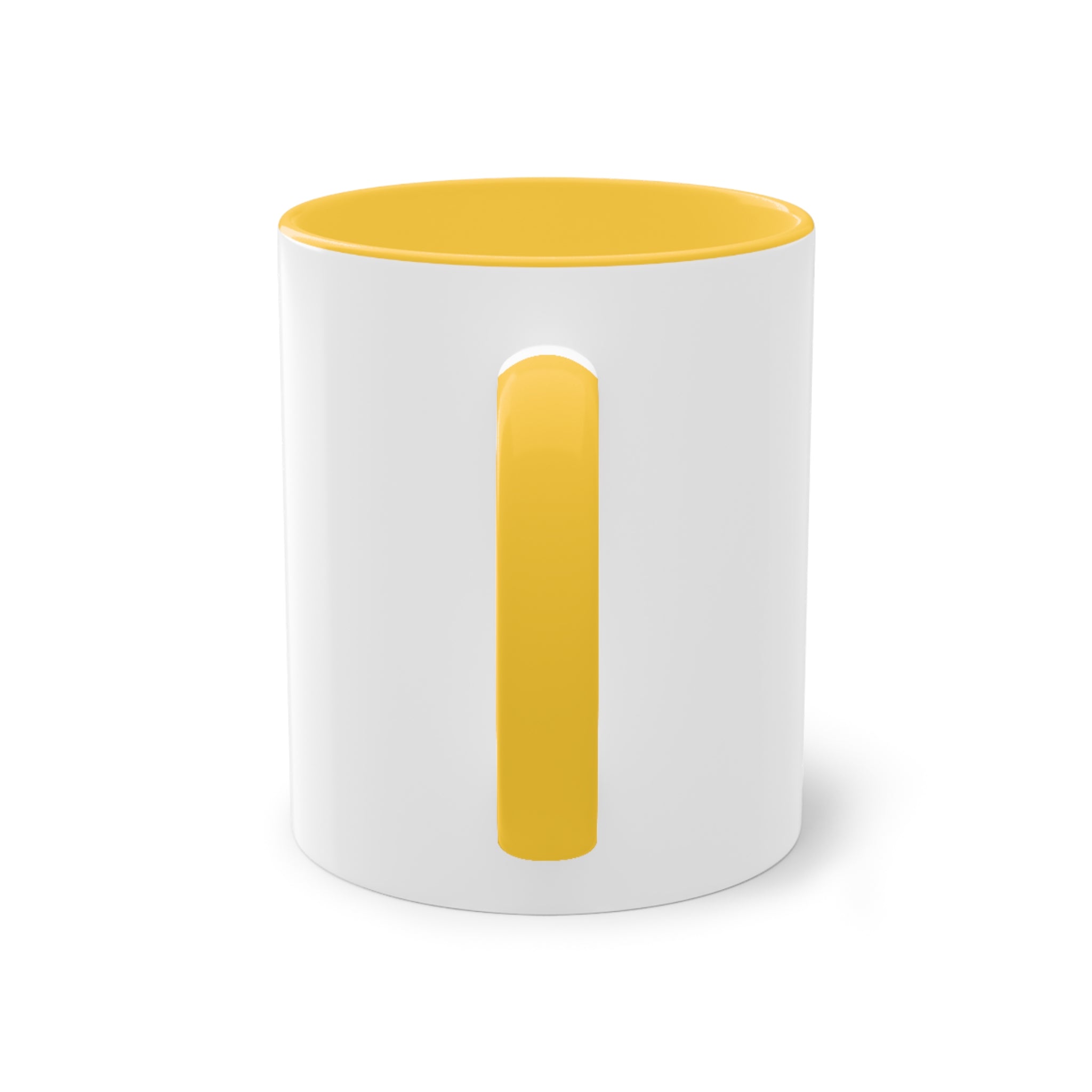 Personalized Two-Tone Coffee Mug — "Dein eigenes Design!" 11oz