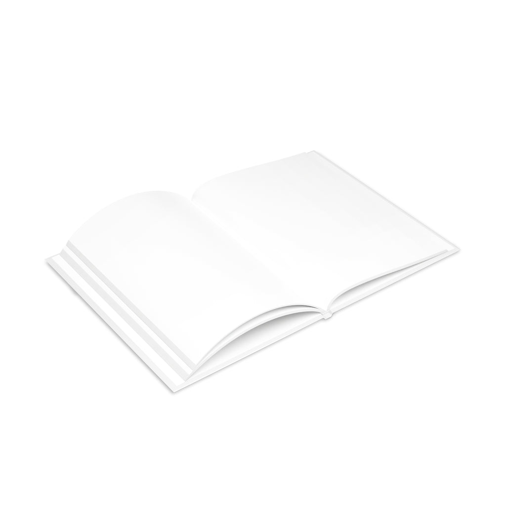 Vintage Badge Hardcover Notebook — 'Dein eigenes Design' Puffy Cover Journal