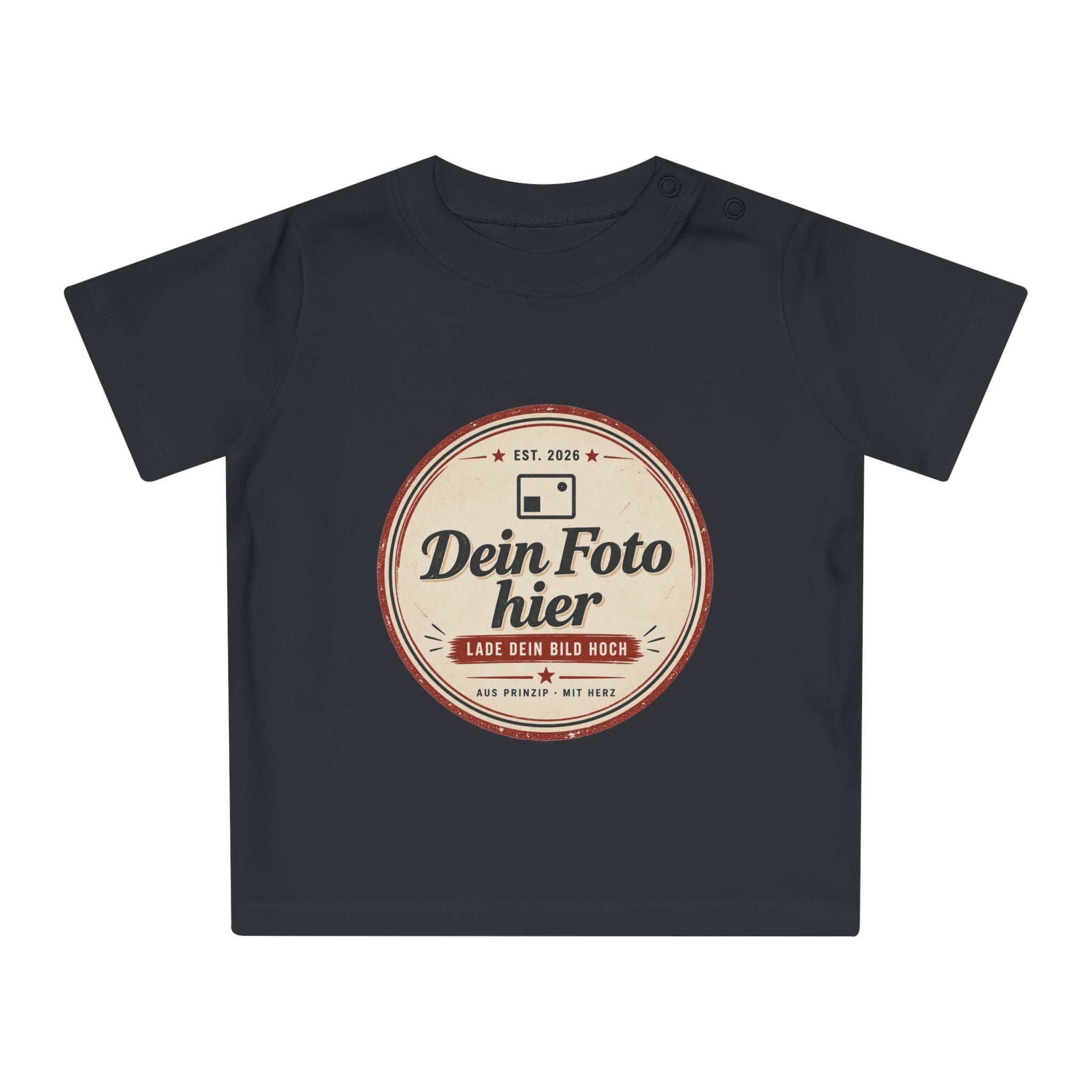 Personalized Baby T-Shirt with Your Own Design – Print Baby Clothes 0–3 Years