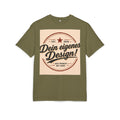 Oversize Tee — "Dein eigenes Design!" Retro Badge Graphic