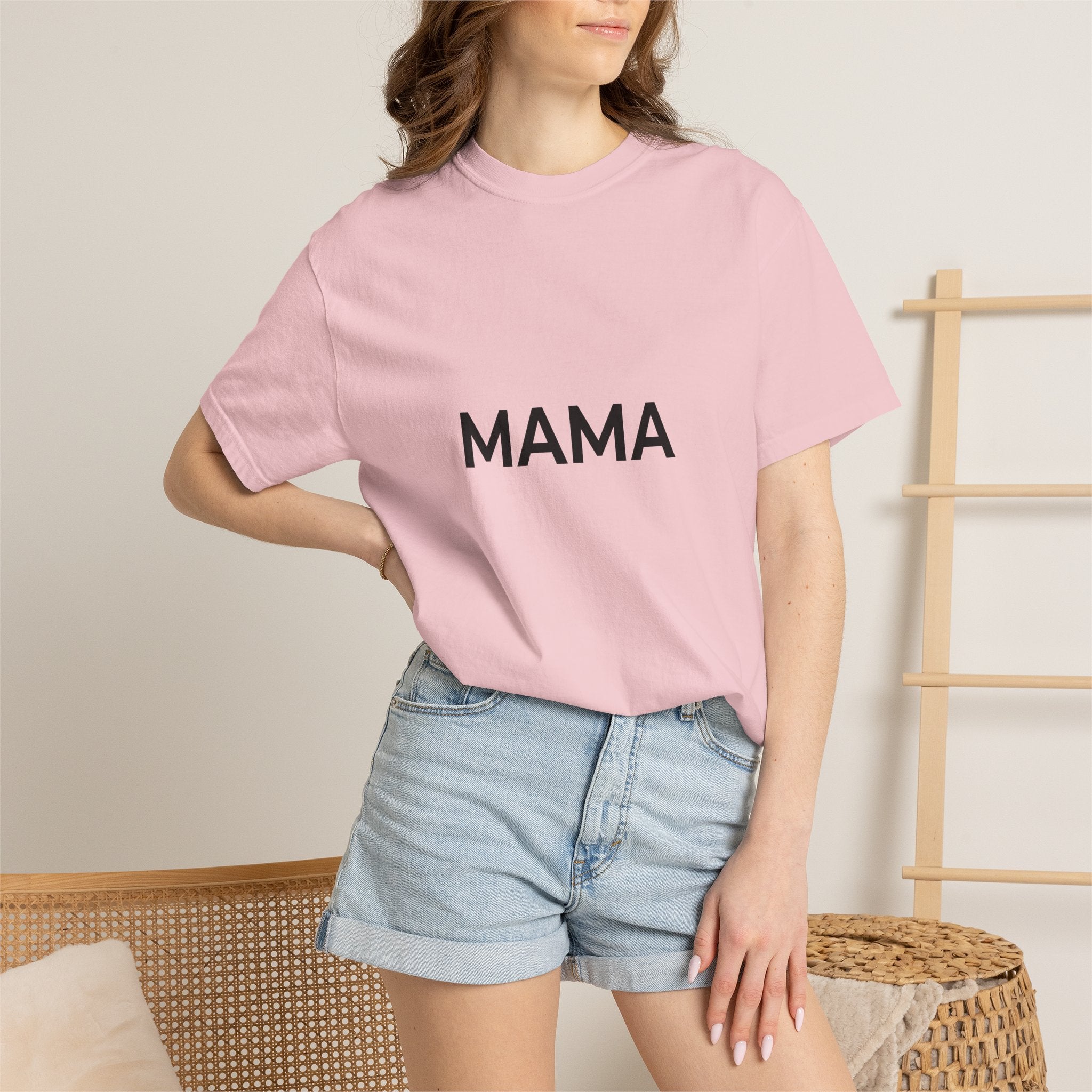 Mama T-Shirt — Minimalist 'MAMA' Graphic Tee for Moms | Mother's Day Gift