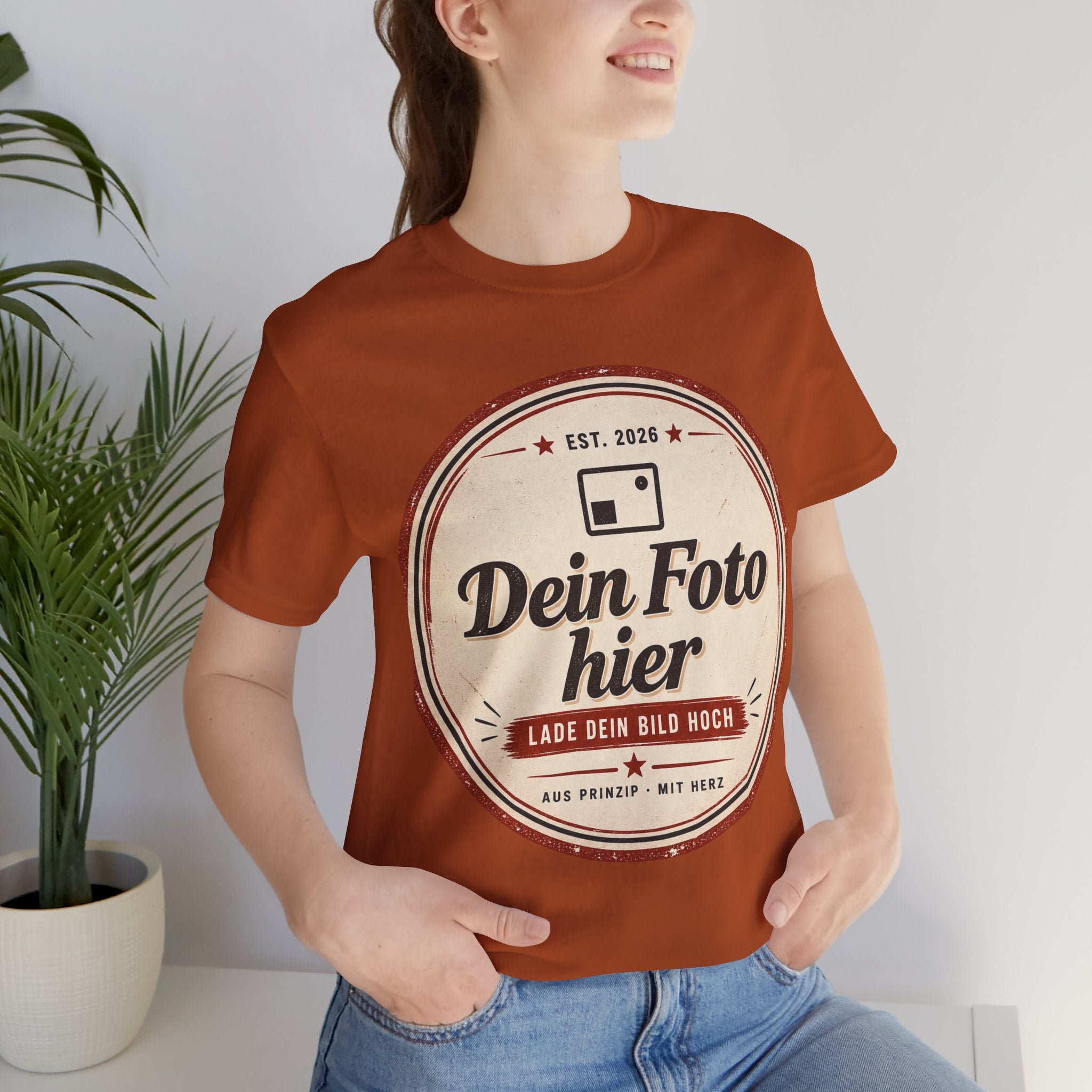 Personalized T-Shirt with Photo – Print Your Own Photo on a Shirt