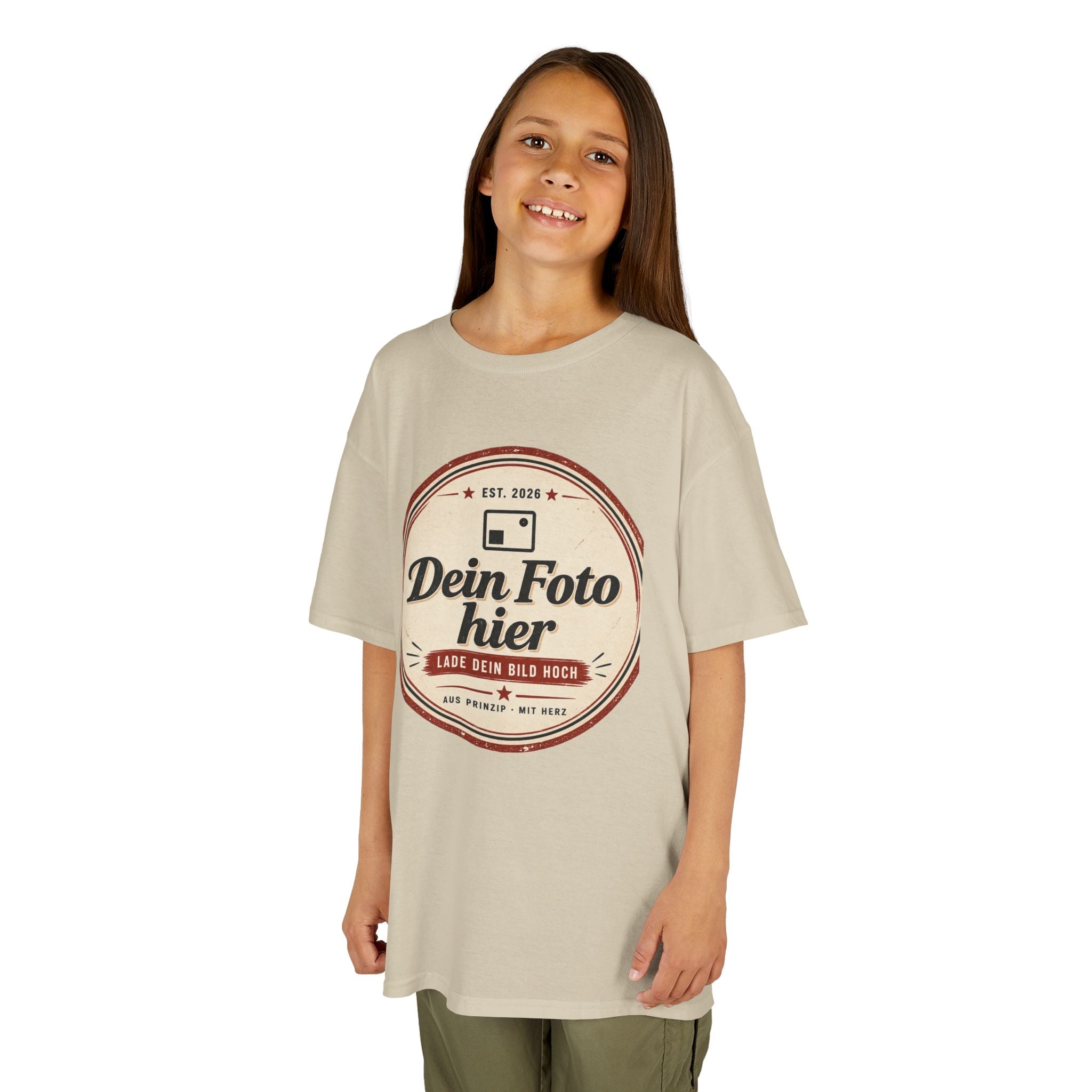 Kids T-Shirt personalized with photo - design and print your own kids' shirt