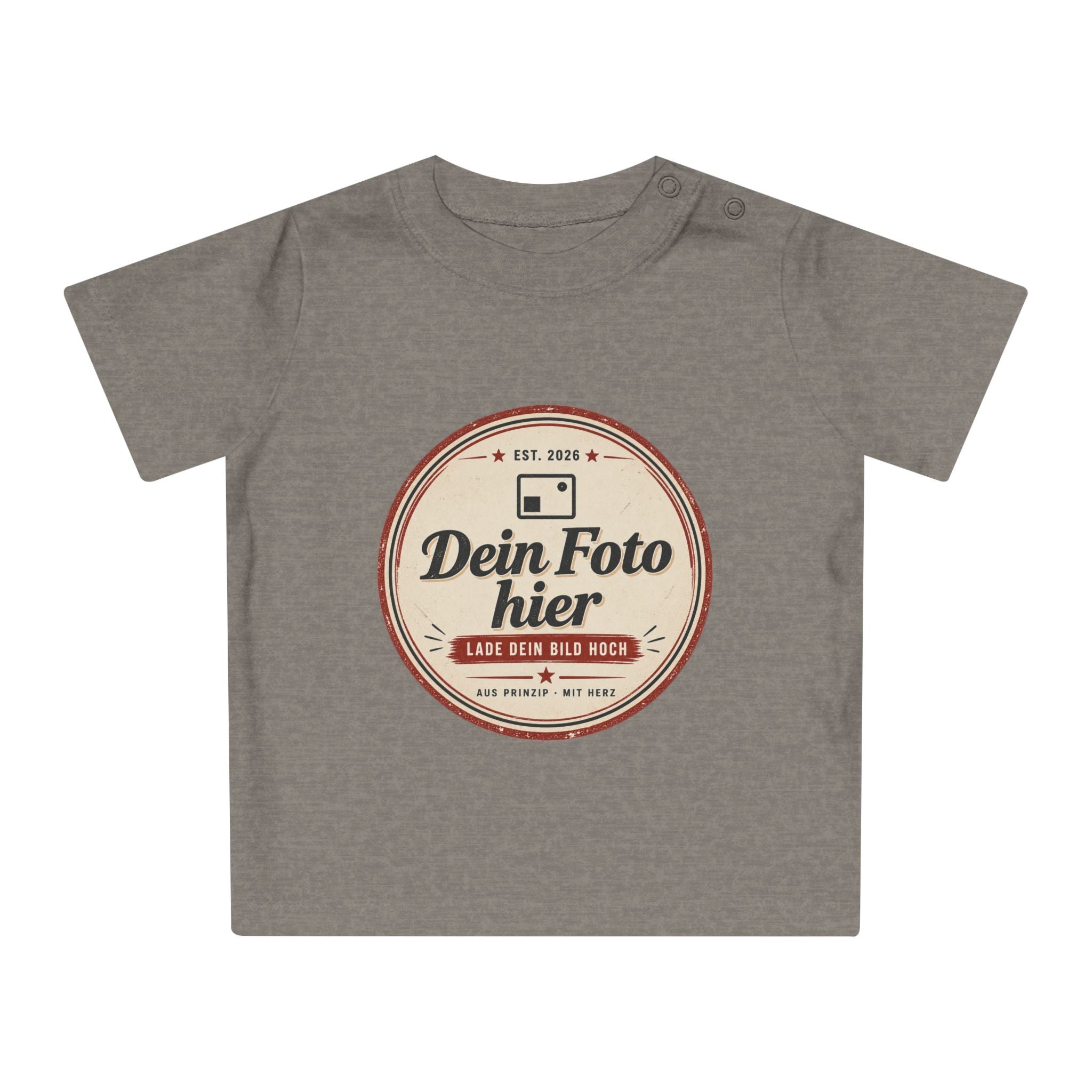 Personalized Baby T-Shirt with Your Own Design – Print Baby Clothes 0–3 Years