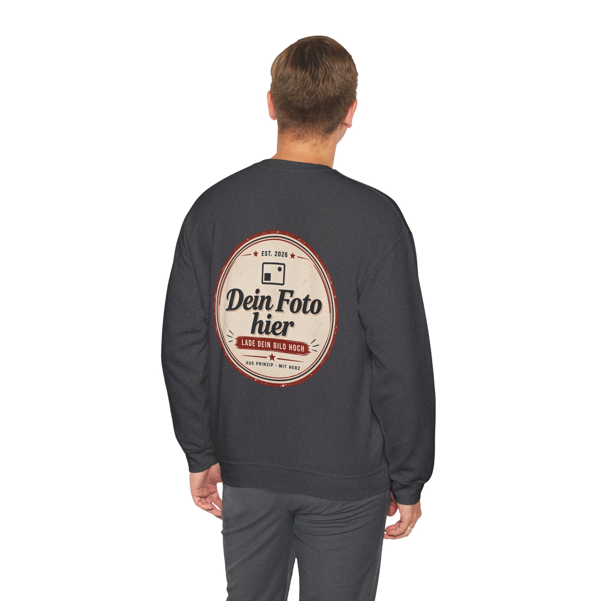 Crewneck Sweatshirt — Minimal Custom "Print it your way" Design