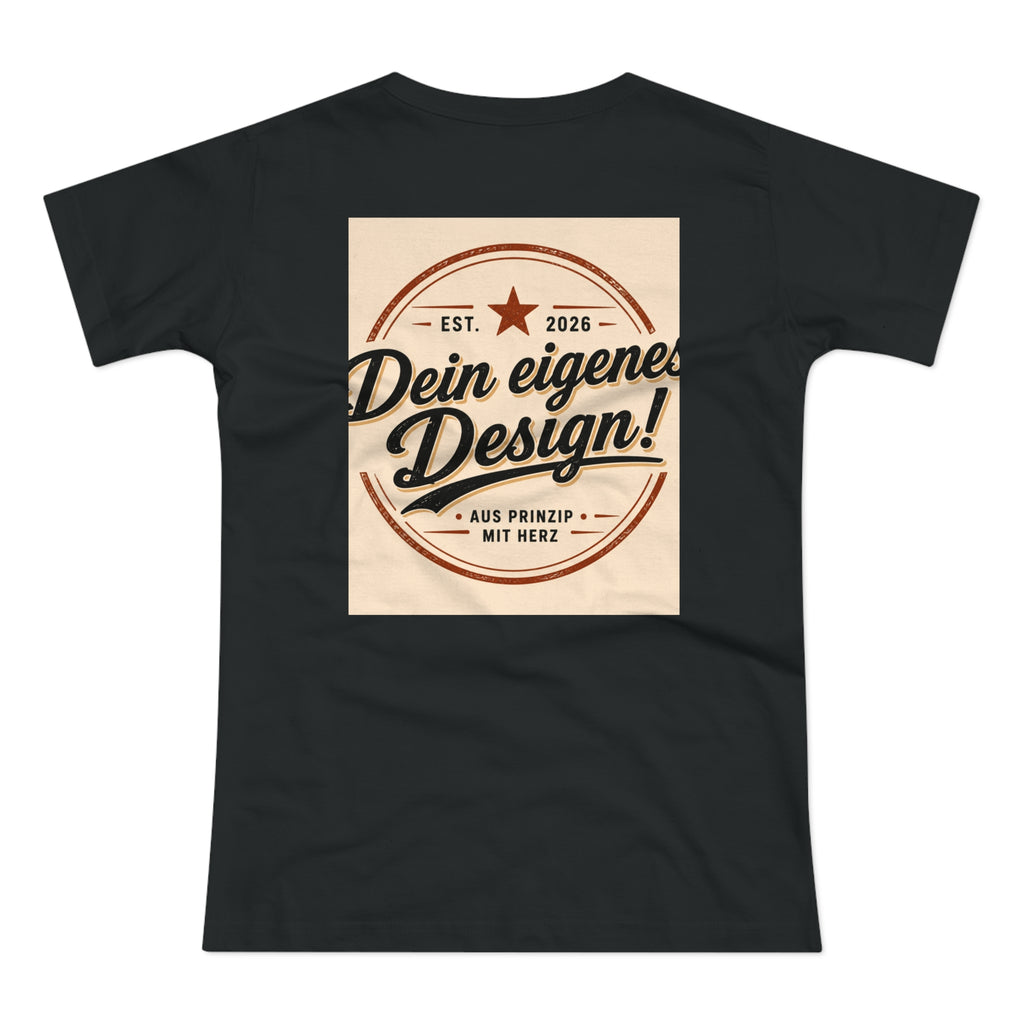 Women’s T-Shirt “Dein eigenes Design!” Vintage Badge Tee