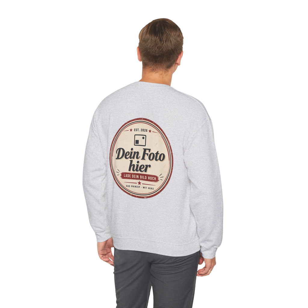 Crewneck Sweatshirt — Minimal Custom "Print it your way" Design