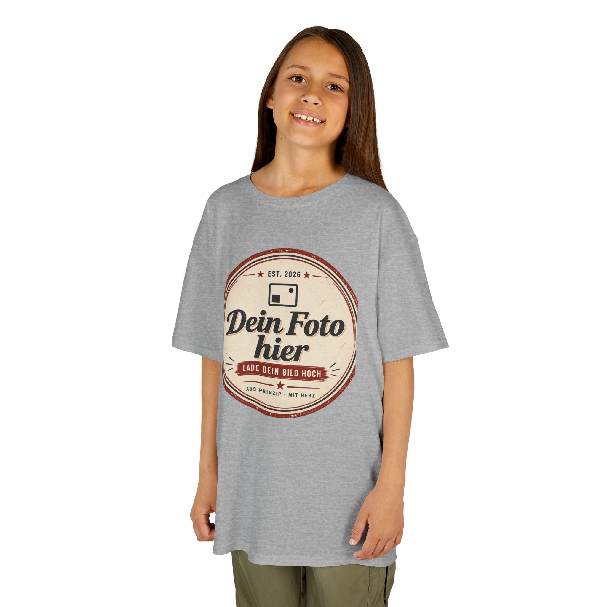 Kids T-Shirt personalized with photo - design and print your own kids' shirt