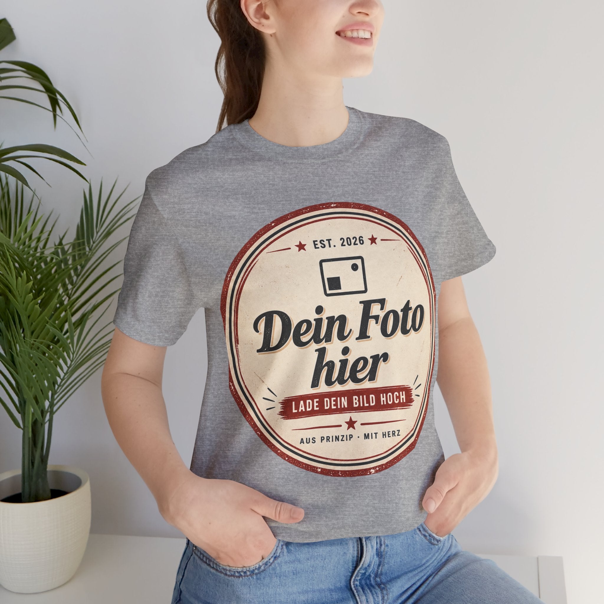 Personalized T-Shirt with Photo – Print Your Own Photo on a Shirt