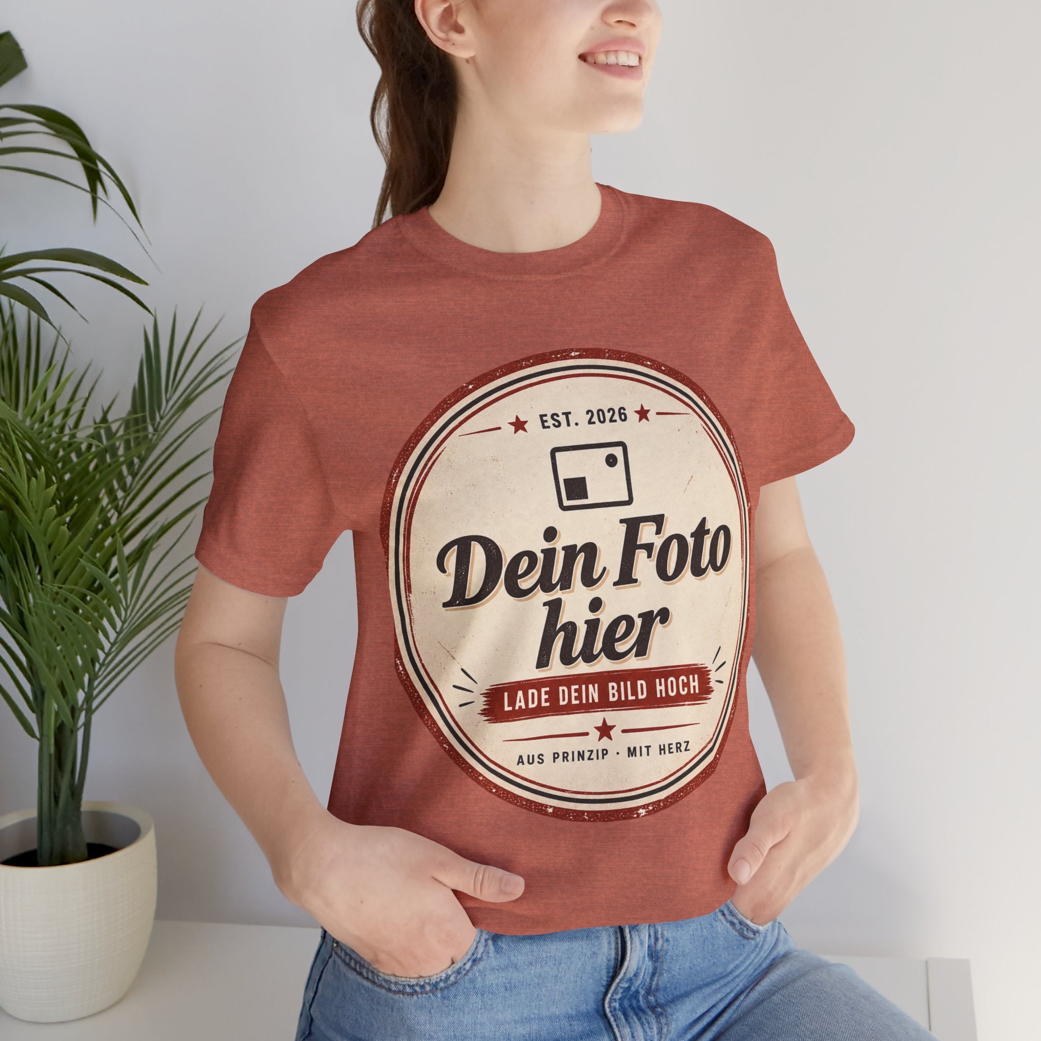 Personalized T-Shirt with Photo – Print Your Own Photo on a Shirt