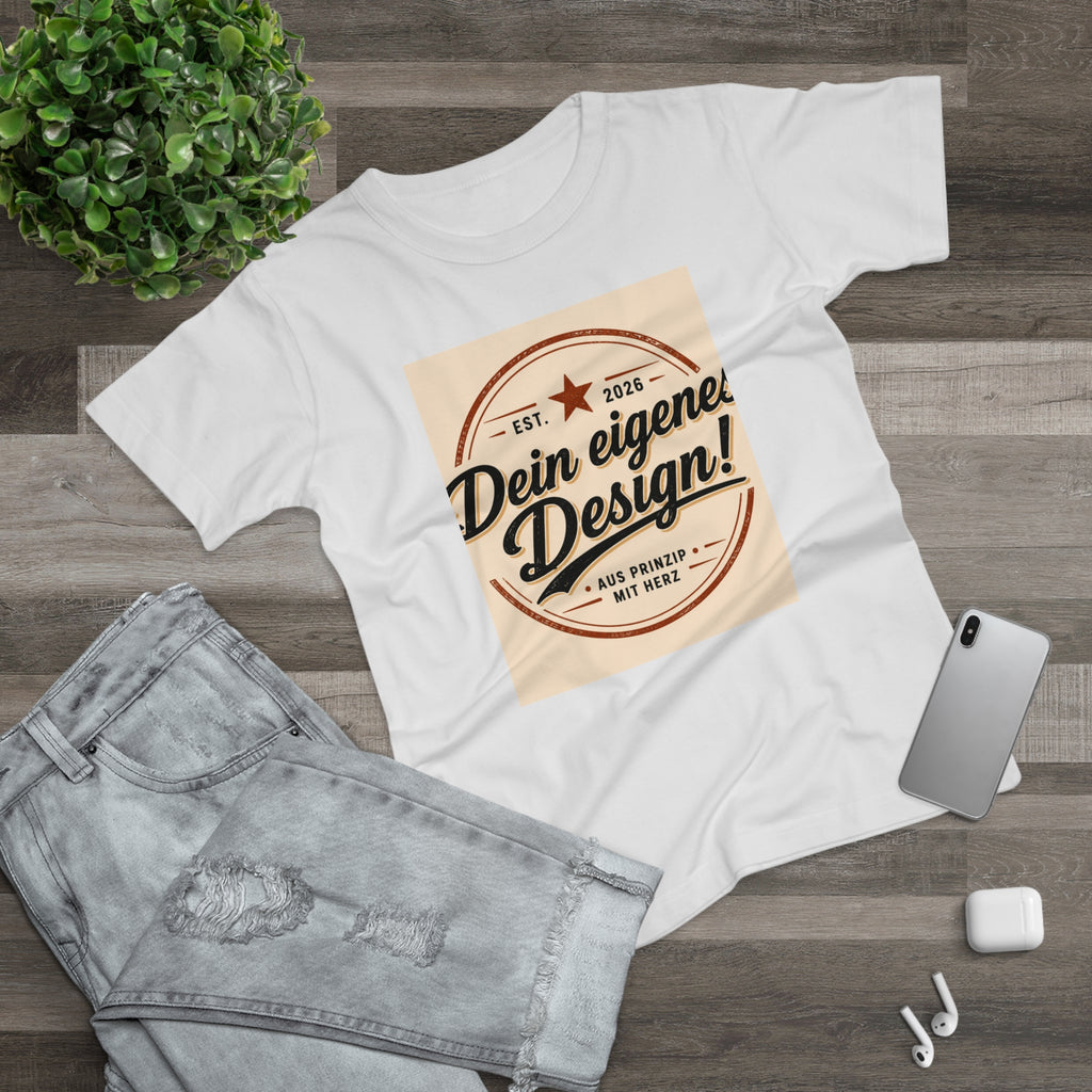 Women’s T-Shirt “Dein eigenes Design!” Vintage Badge Tee