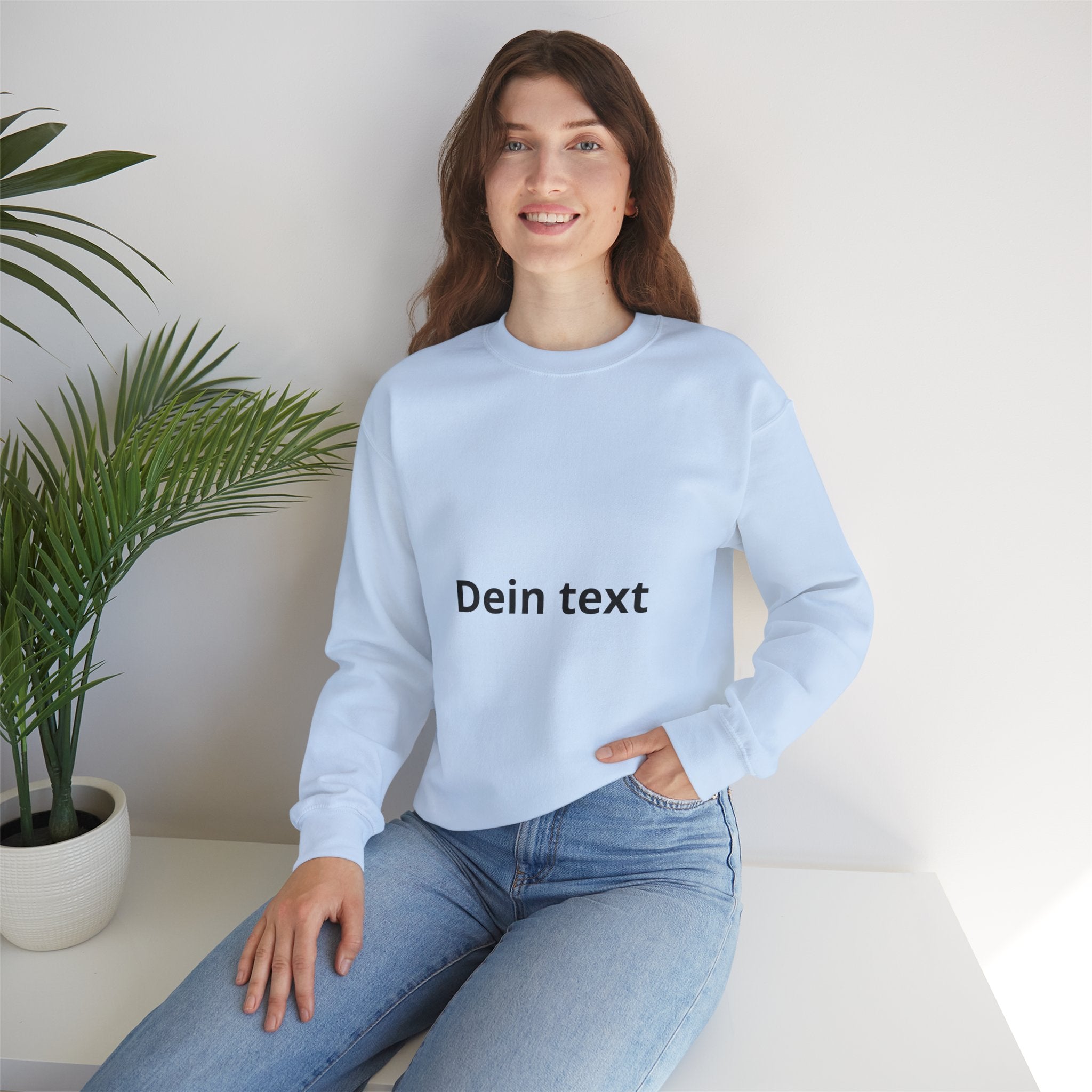 Crewneck Sweatshirt — Minimal Custom "Print it your way" Design