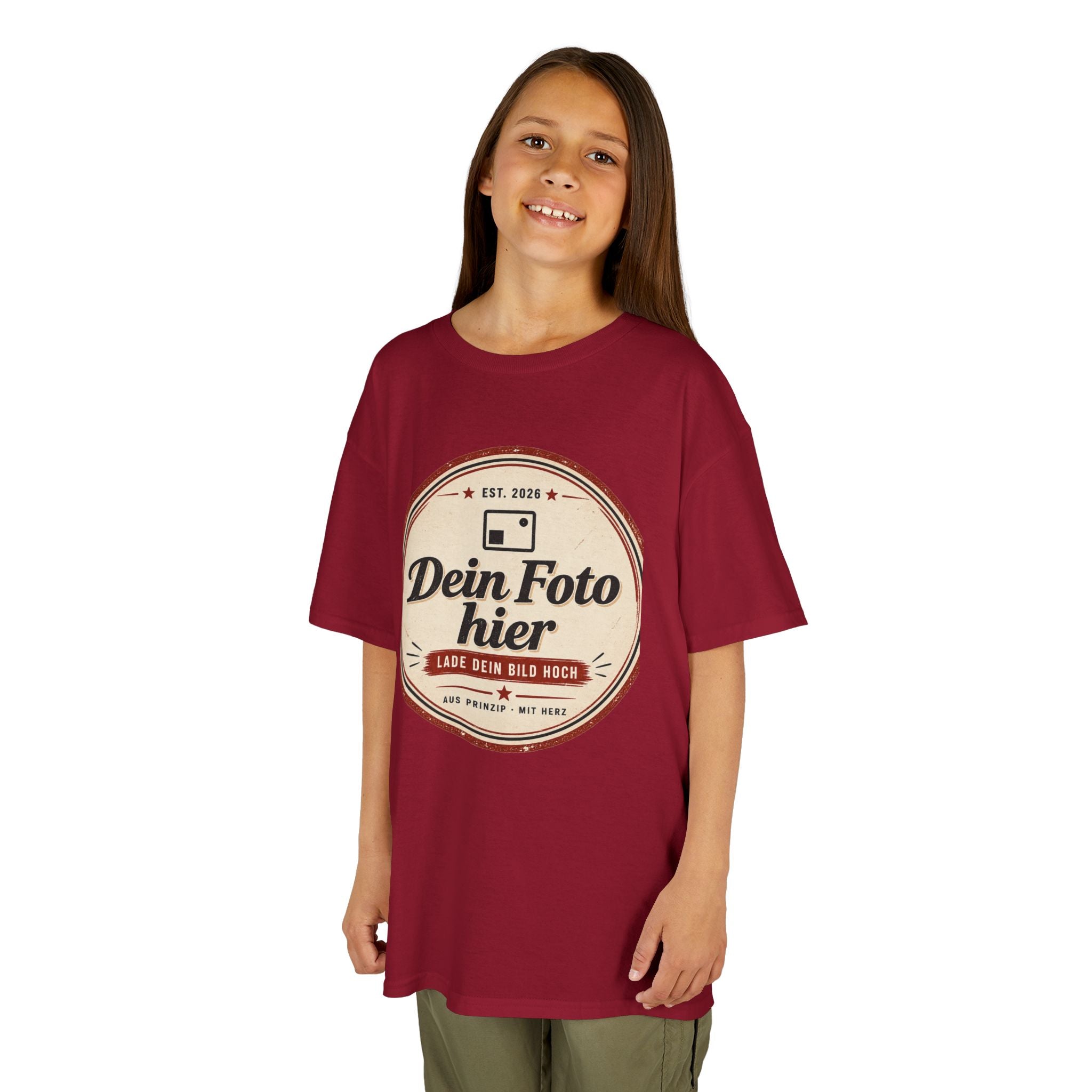 Kids T-Shirt personalized with photo - design and print your own kids' shirt