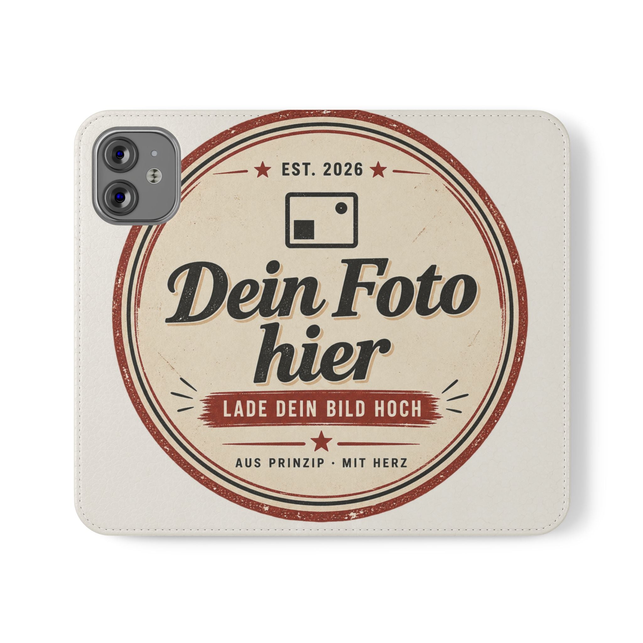 Custom Flip Phone Case with Wallet – iPhone & Samsung Own Design