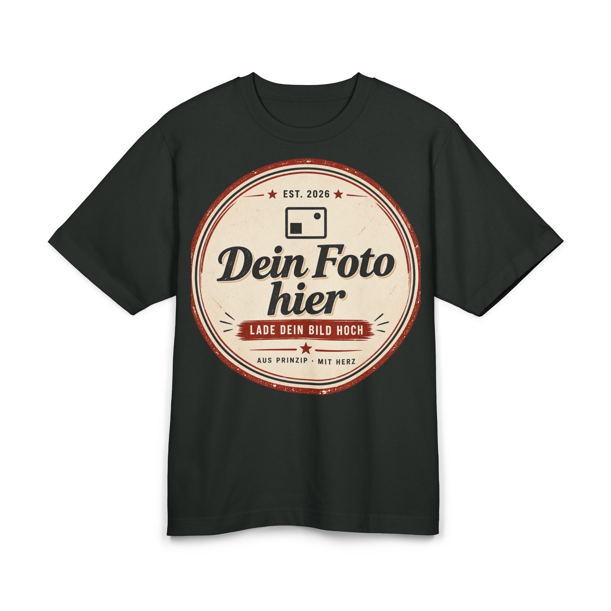 T-shirt personalized with logo - Have your own photo & design printed