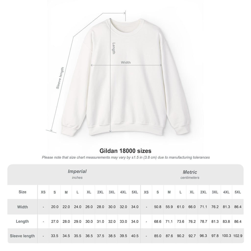 Crewneck Sweatshirt — Minimal Custom "Print it your way" Design