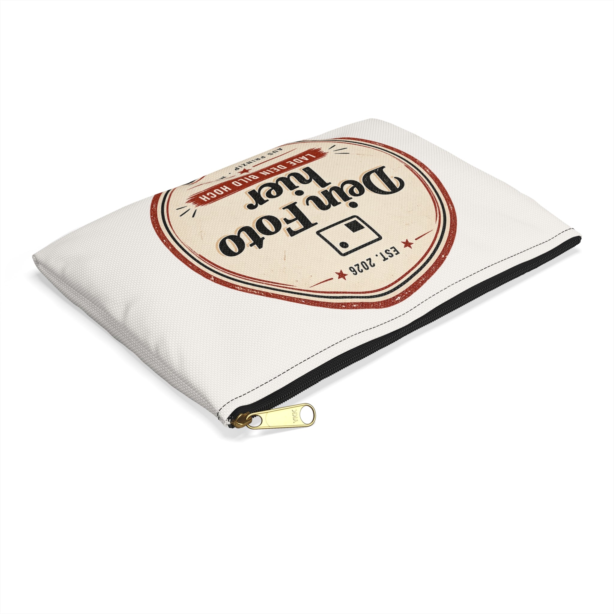 Zipper Pouch personalized with photo – Design your own cosmetic bag