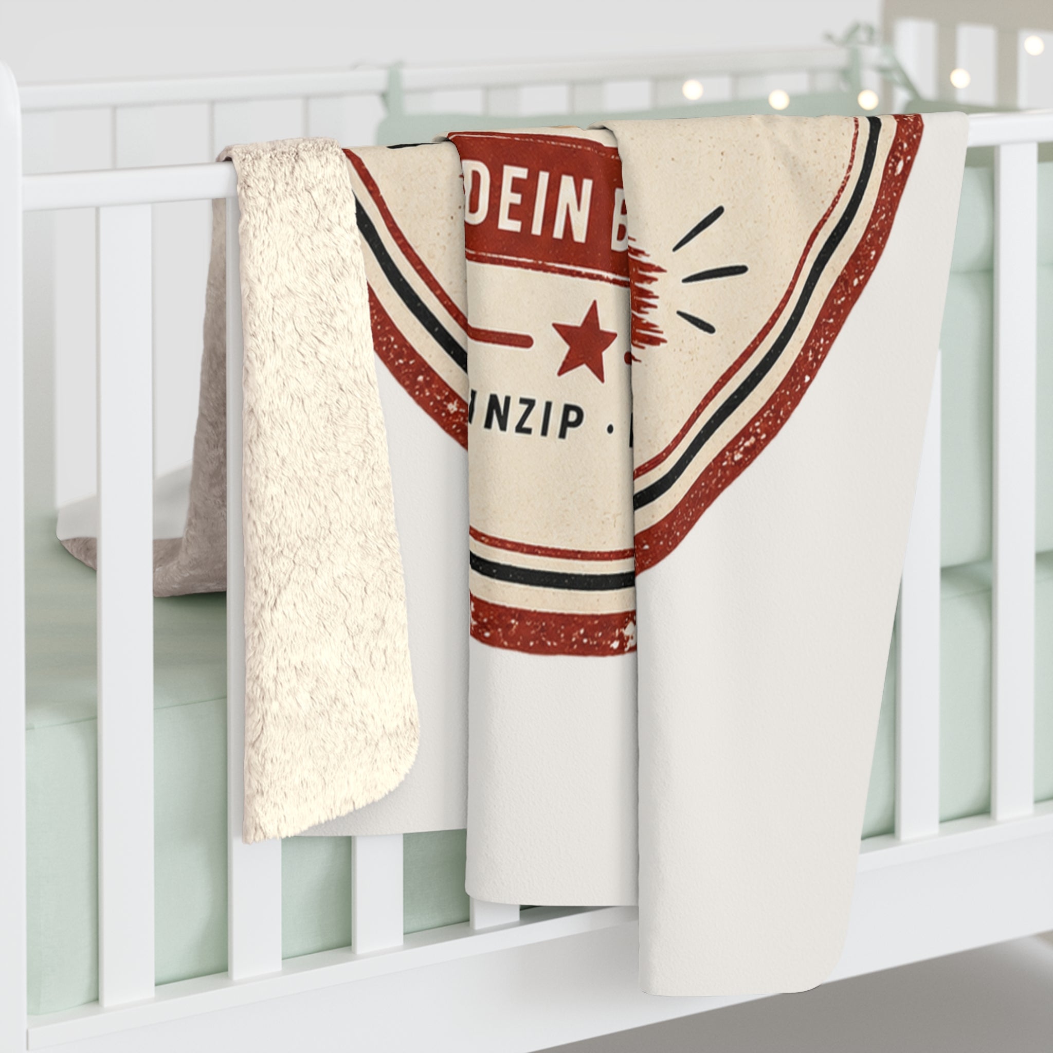 Personalized Blanket with Photo – Design Your Own Sherpa Fleece Blanket