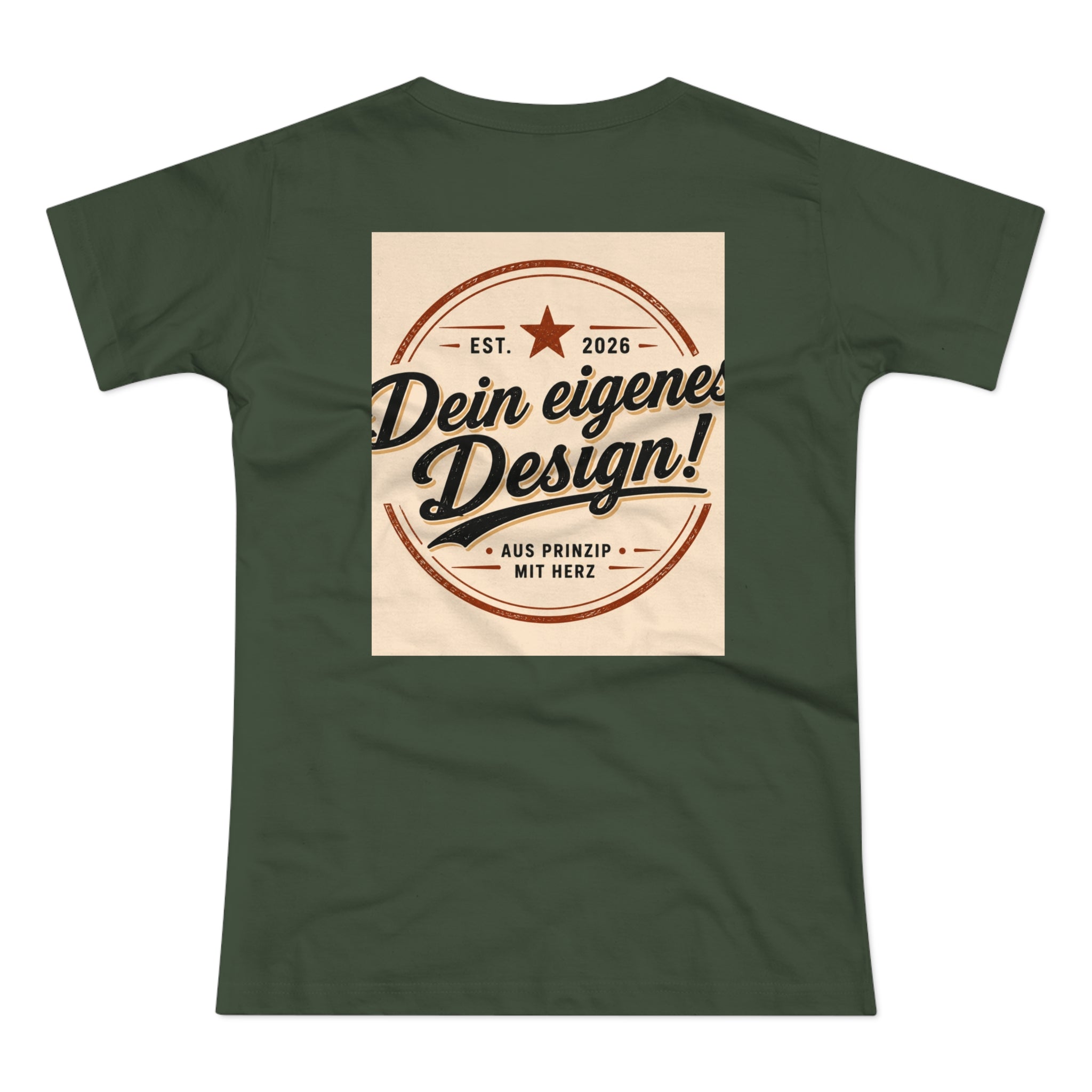 Women’s T-Shirt “Dein eigenes Design!” Vintage Badge Tee