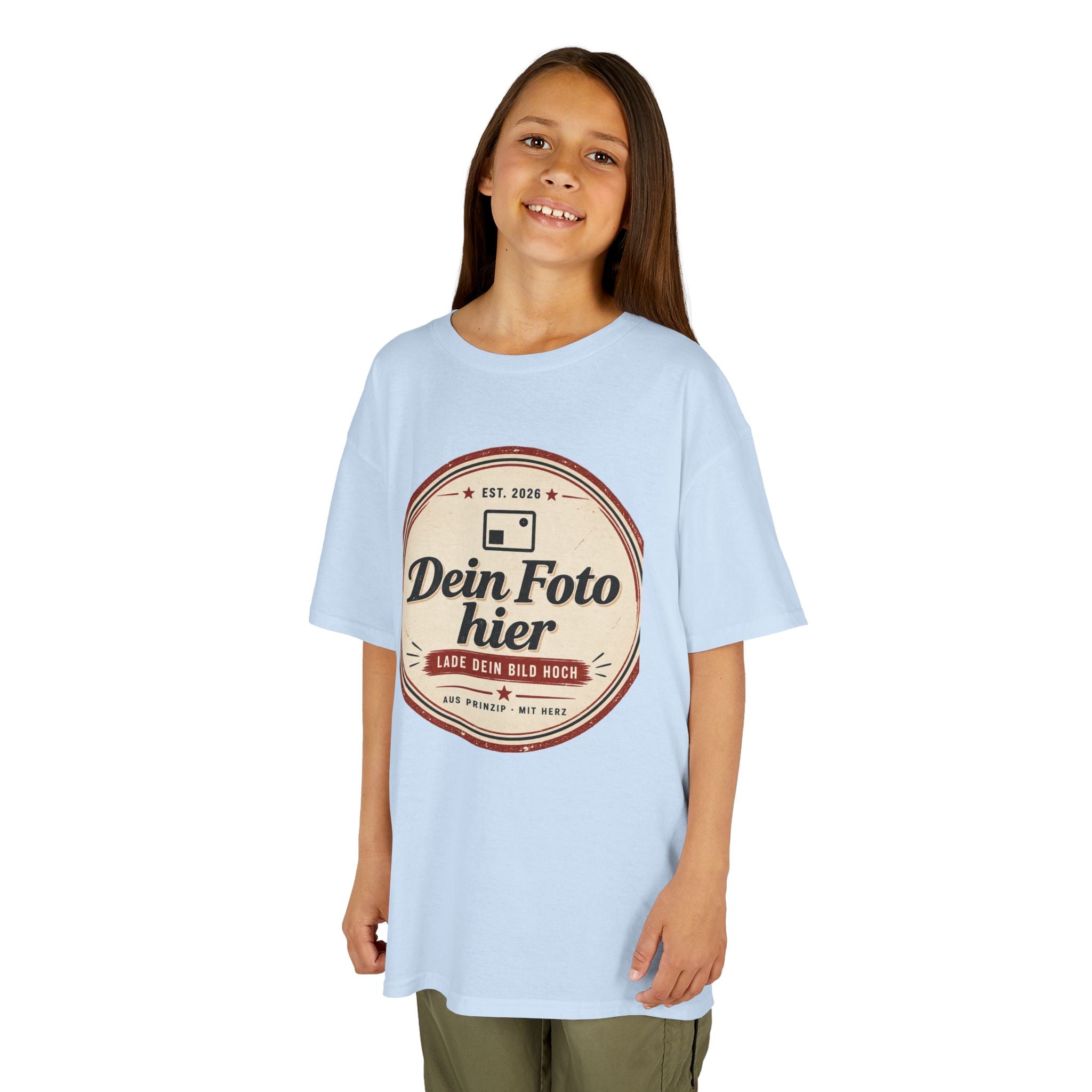 Kids T-Shirt personalized with photo - design and print your own kids' shirt