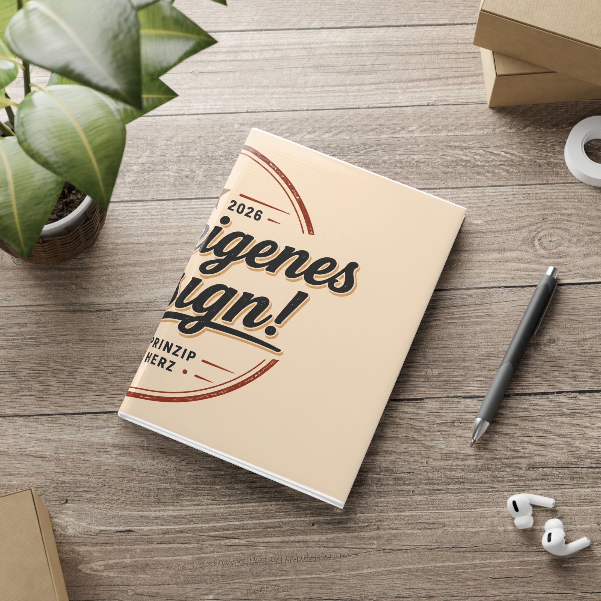 Notizbuch personalisiert mit Foto – Hardcover Journal selbst gestalten