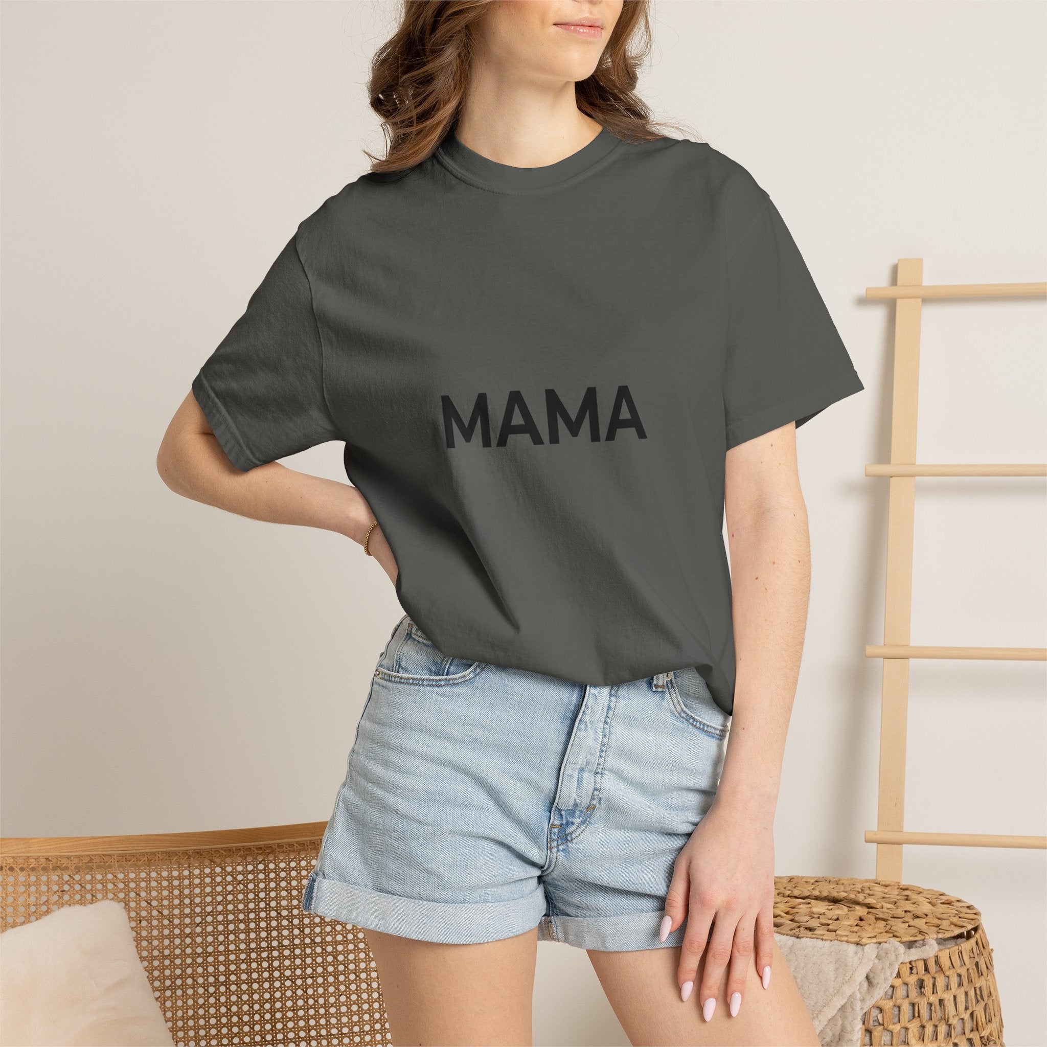 Mama T-Shirt — Minimalist 'MAMA' Graphic Tee for Moms | Mother's Day Gift