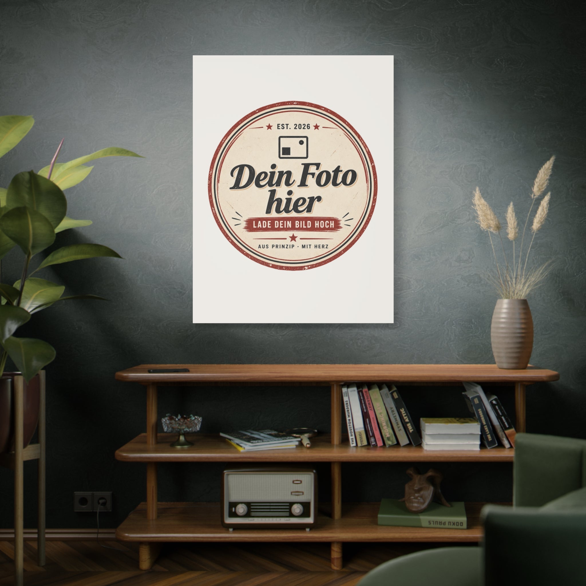 Personalized canvas with photo – Design your own wall art Canvas Print