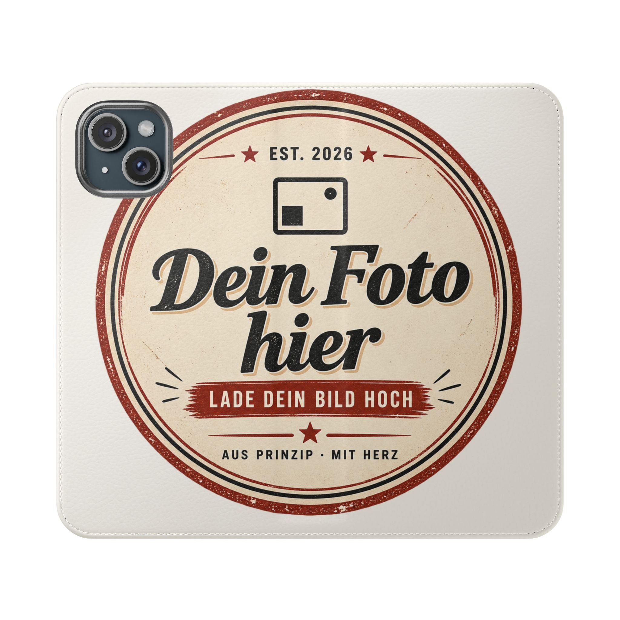 Custom Flip Phone Case with Wallet – iPhone & Samsung Own Design