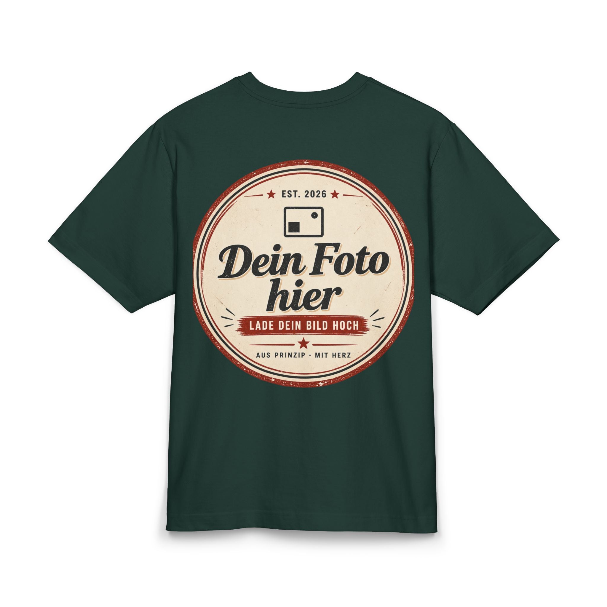 T-shirt personalized with logo - Have your own photo & design printed