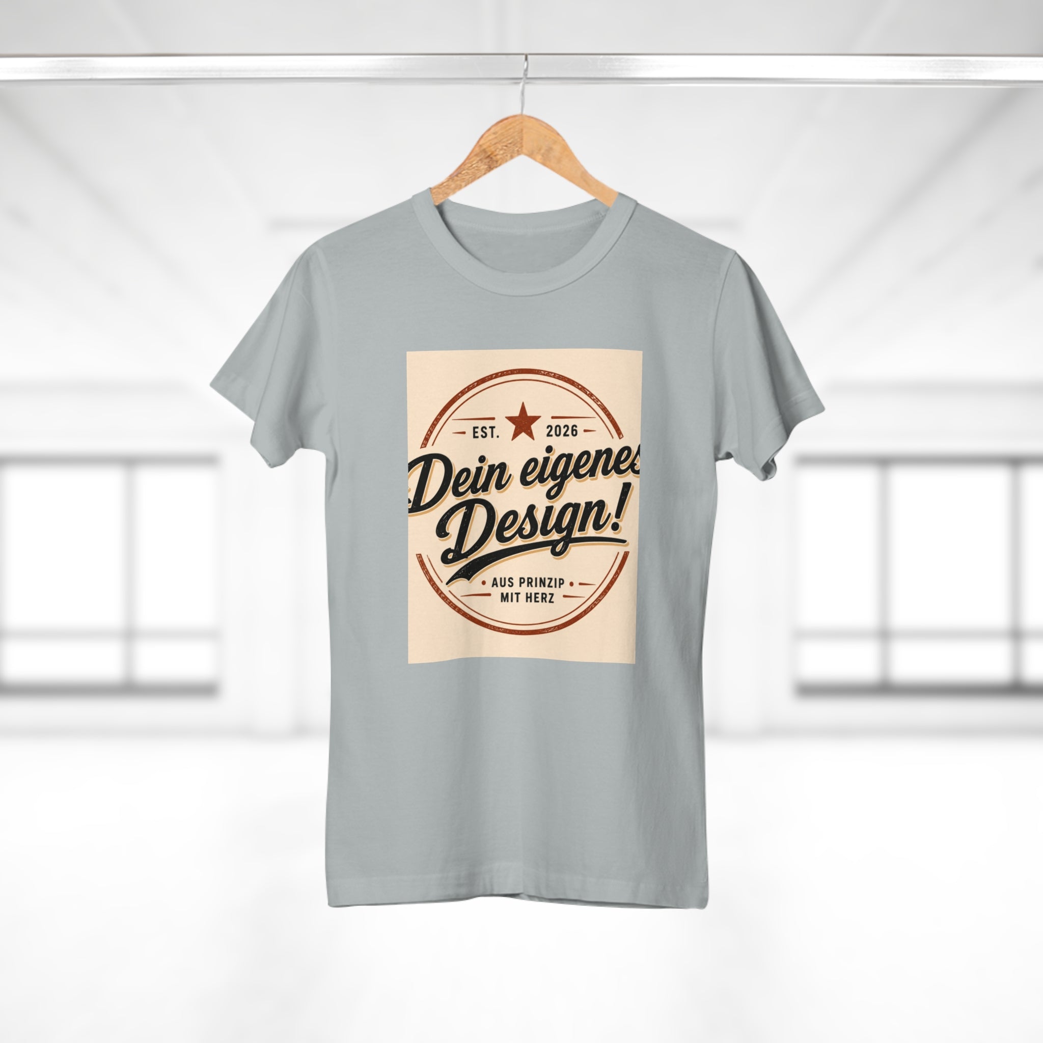 Women’s T-Shirt “Dein eigenes Design!” Vintage Badge Tee