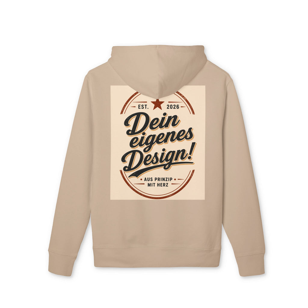 Hoodie — "Dein eigenes Design!" Vintage Badge Pullover