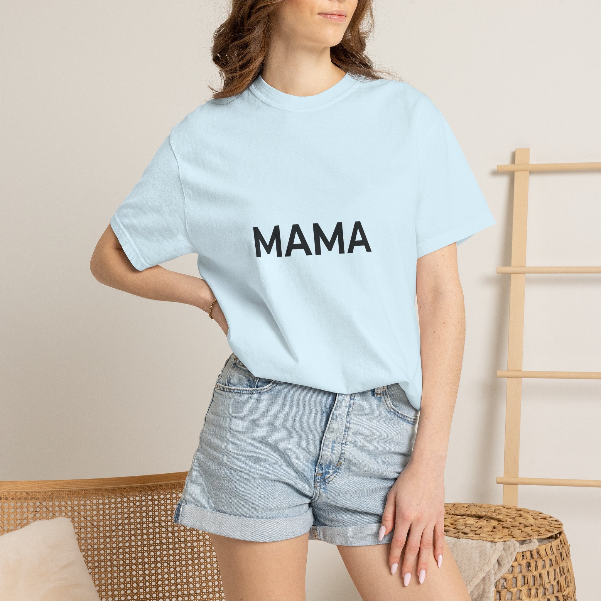 Mama T-Shirt — Minimalist 'MAMA' Graphic Tee for Moms | Mother's Day Gift